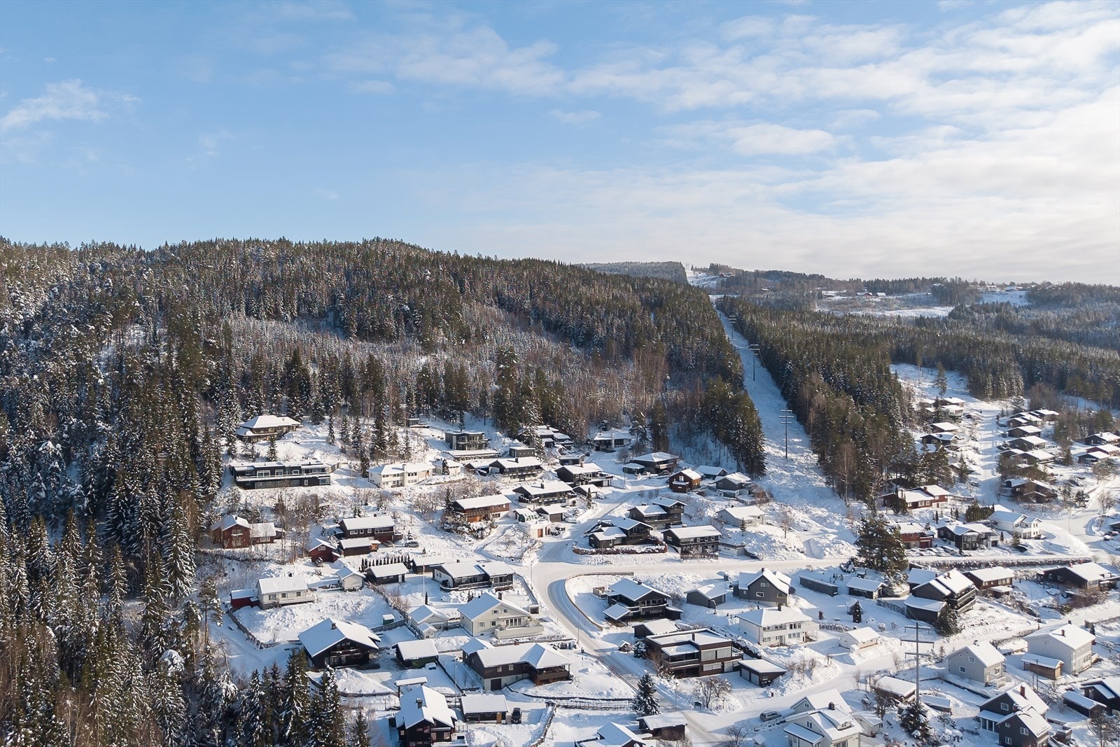 Området har gode bussforbindelser. Galleribilde