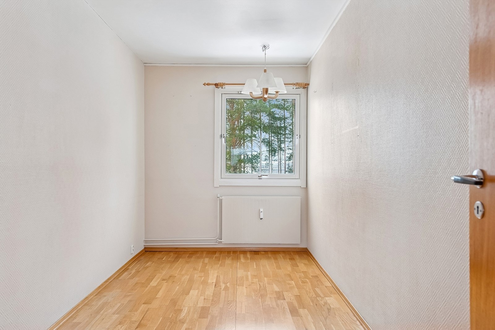 Det tredje soverommet har også en fin størrelse og parkett på gulvet. Galleribilde