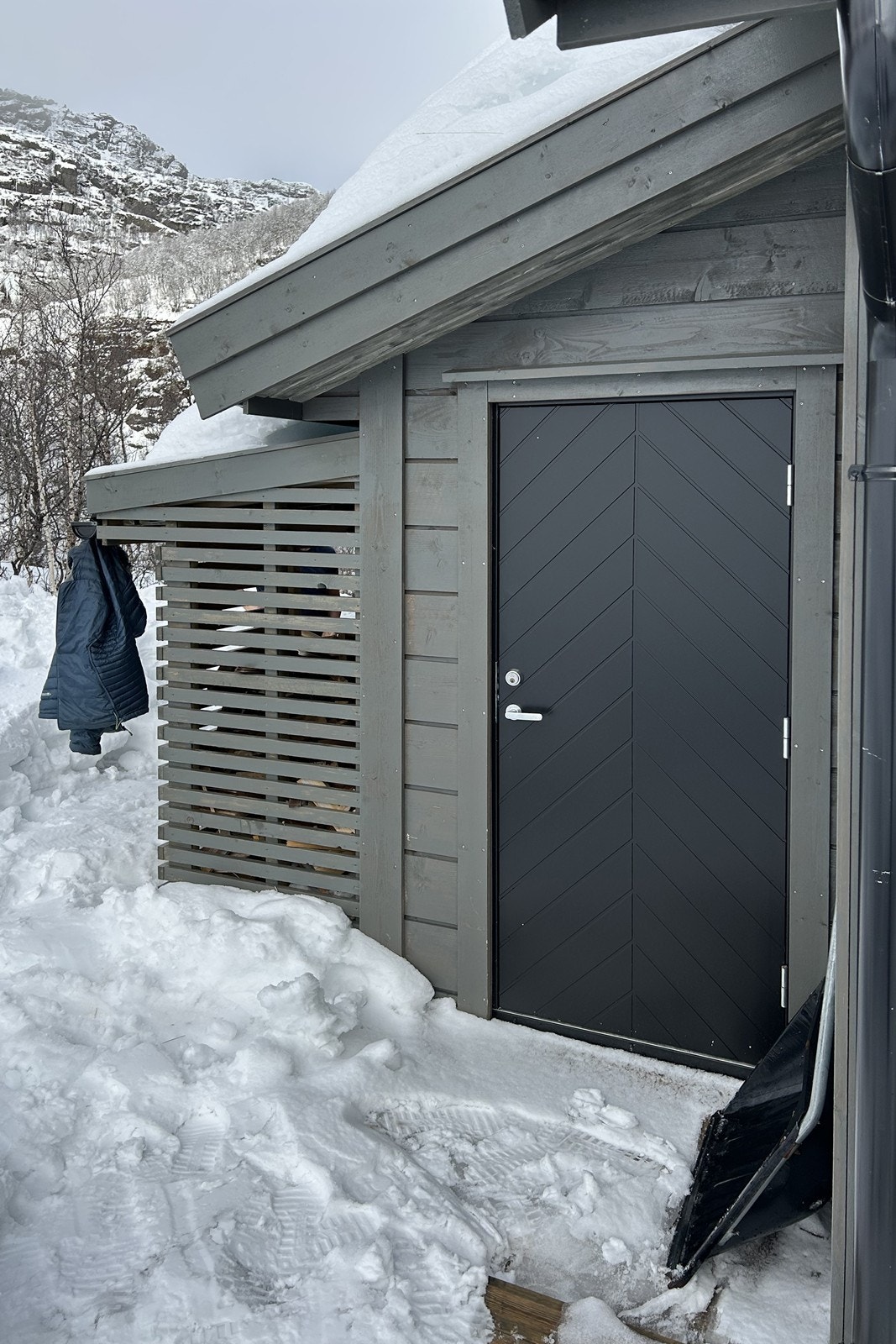 Utvendig bod til oppbevaring Galleribilde