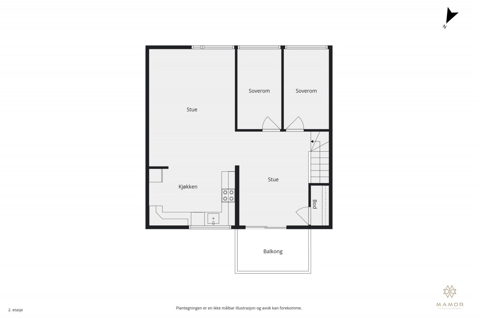 2.etasje. Galleribilde