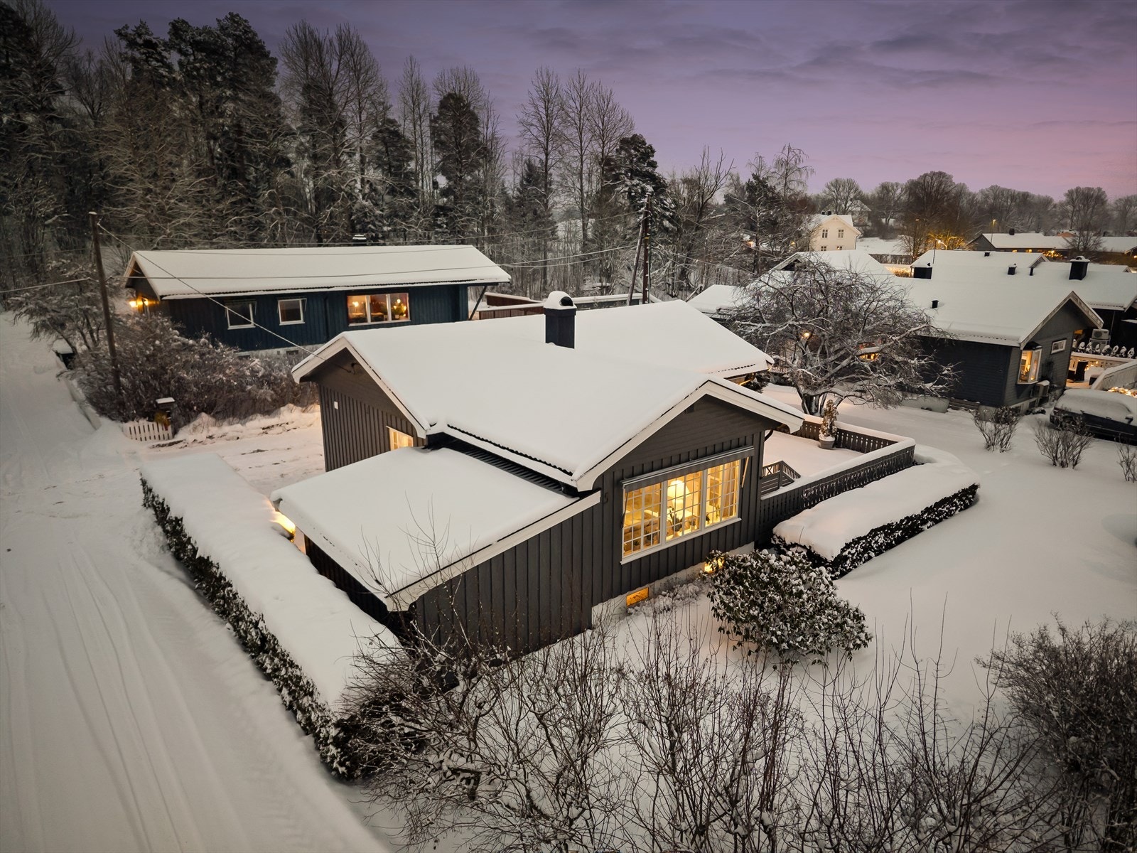 Dronefoto Galleribilde