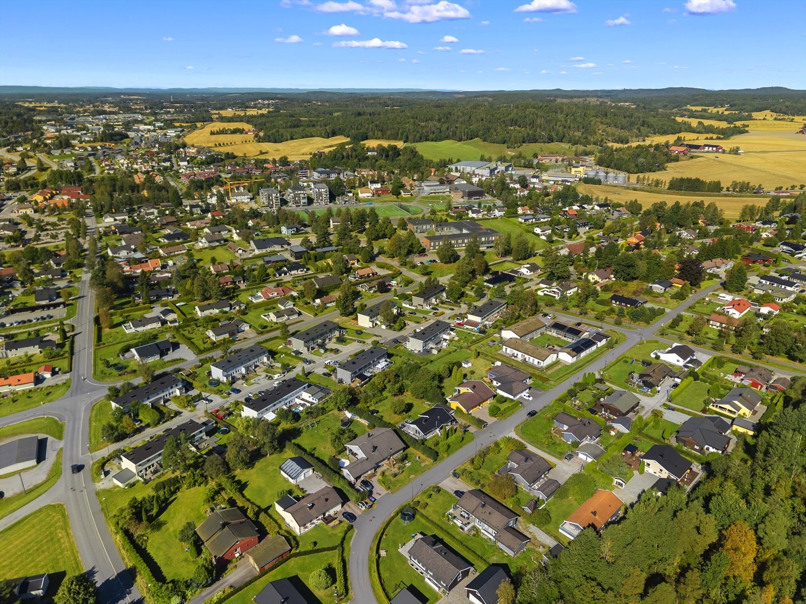 Dronefoto Galleribilde