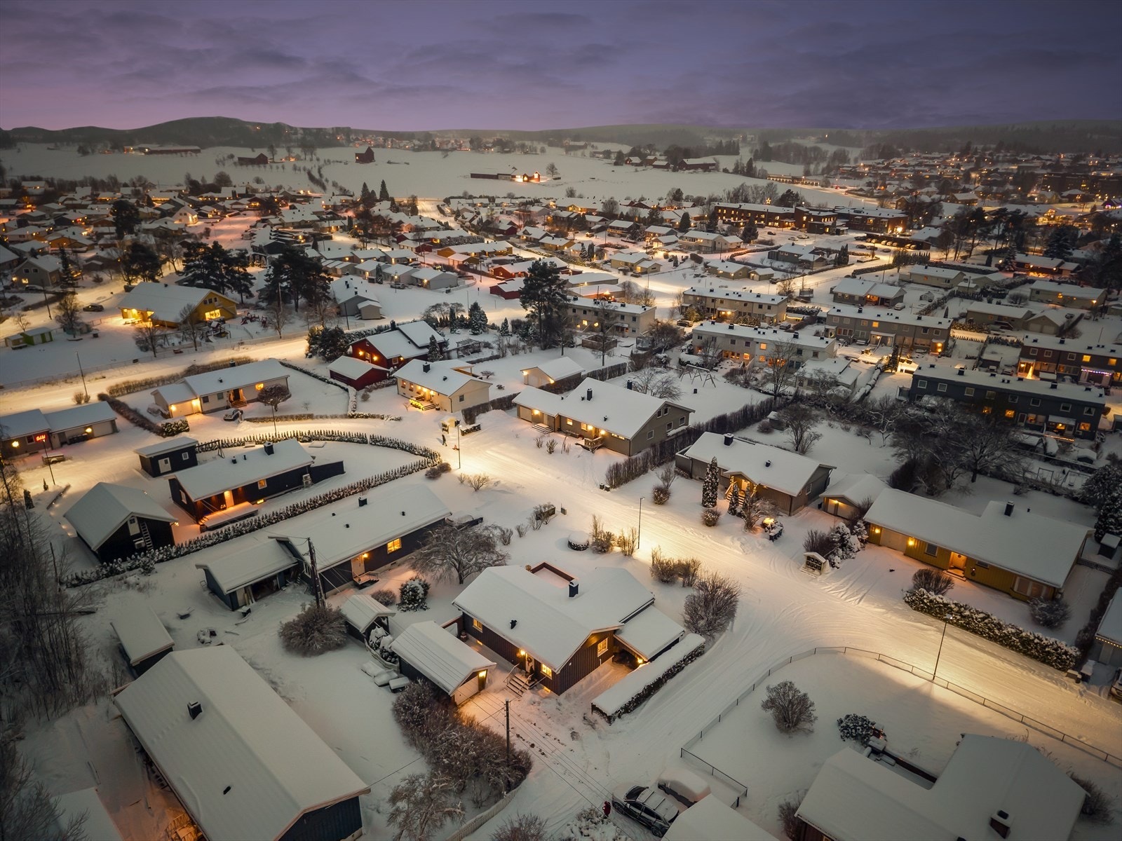 Dronefoto Galleribilde