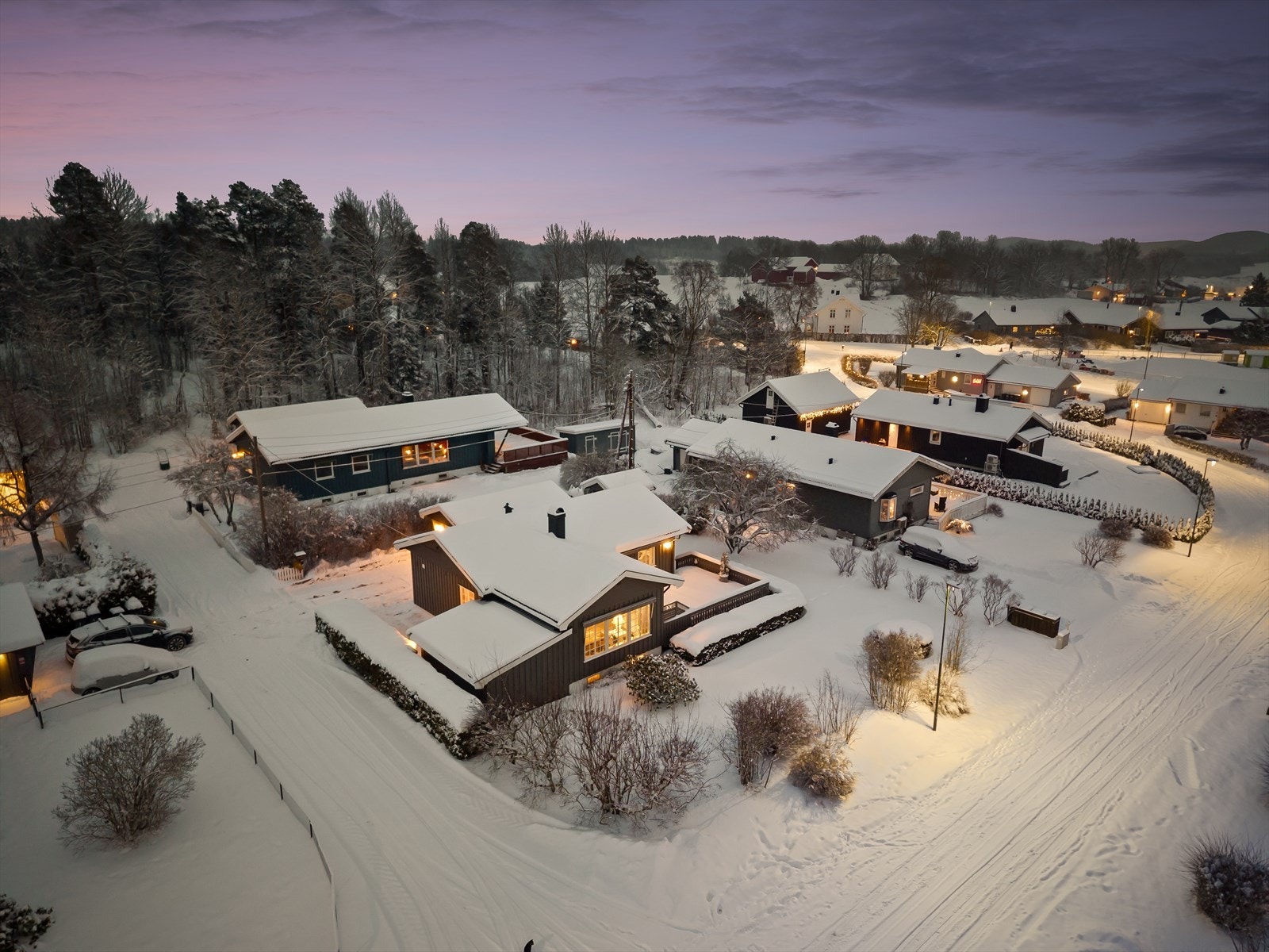 Dronefoto Galleribilde