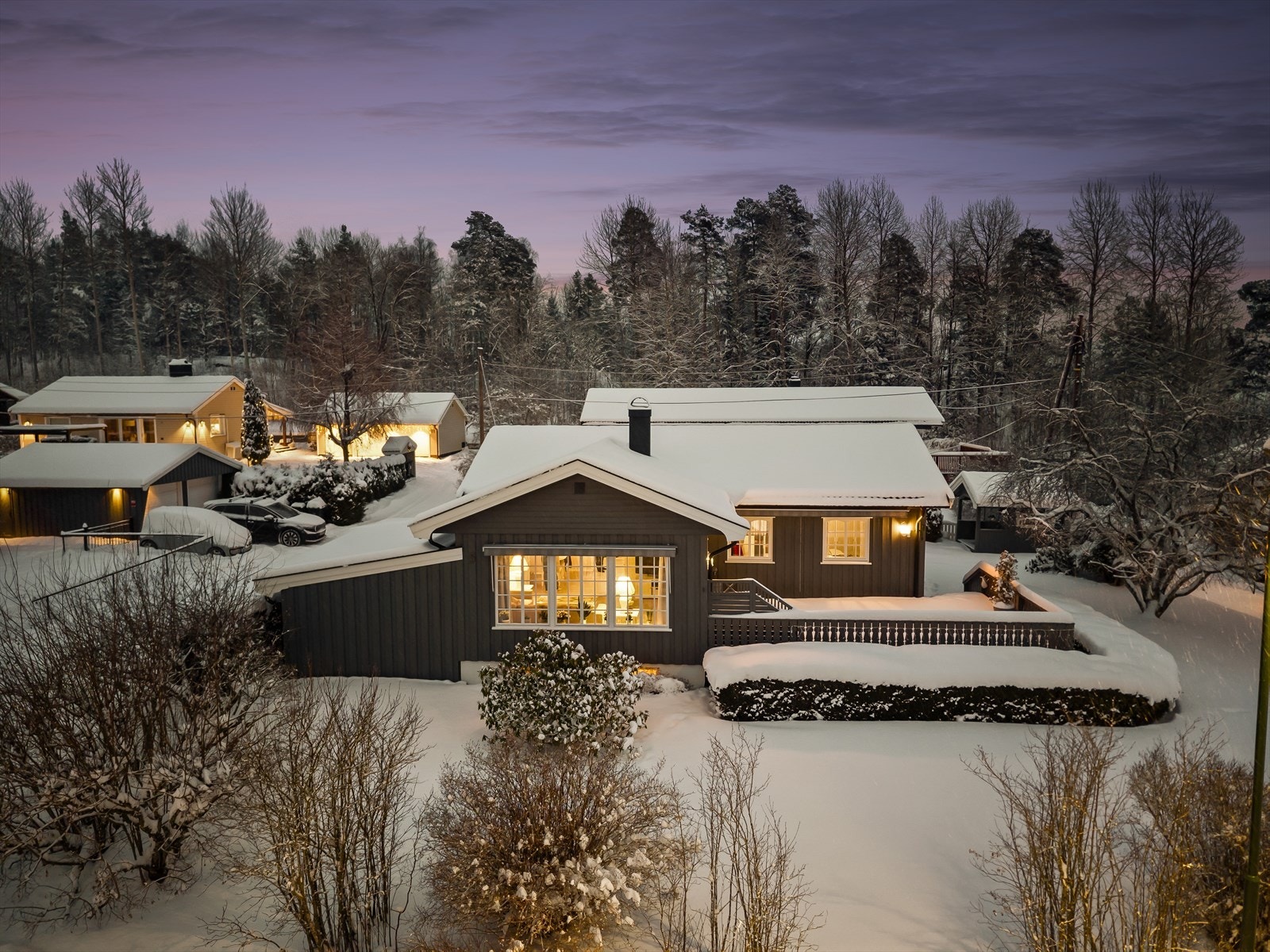 Dronefoto Galleribilde