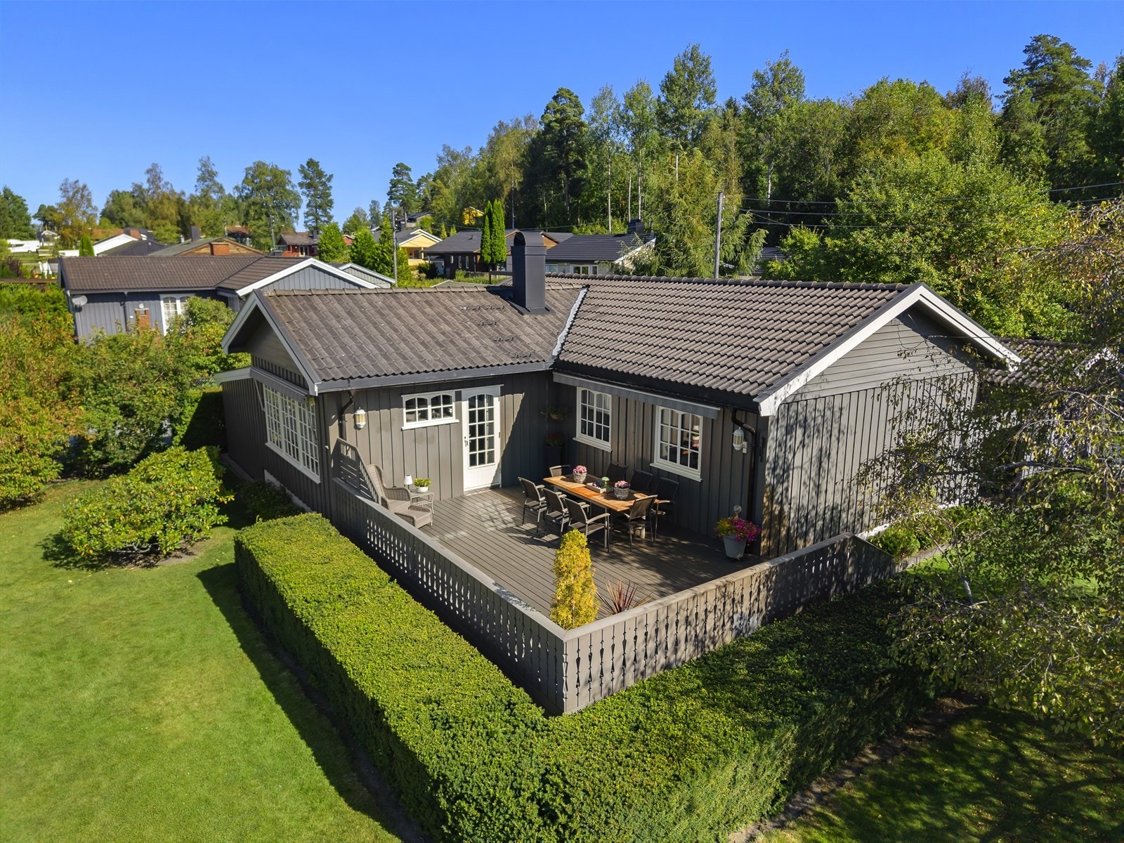 Dronefoto Galleribilde