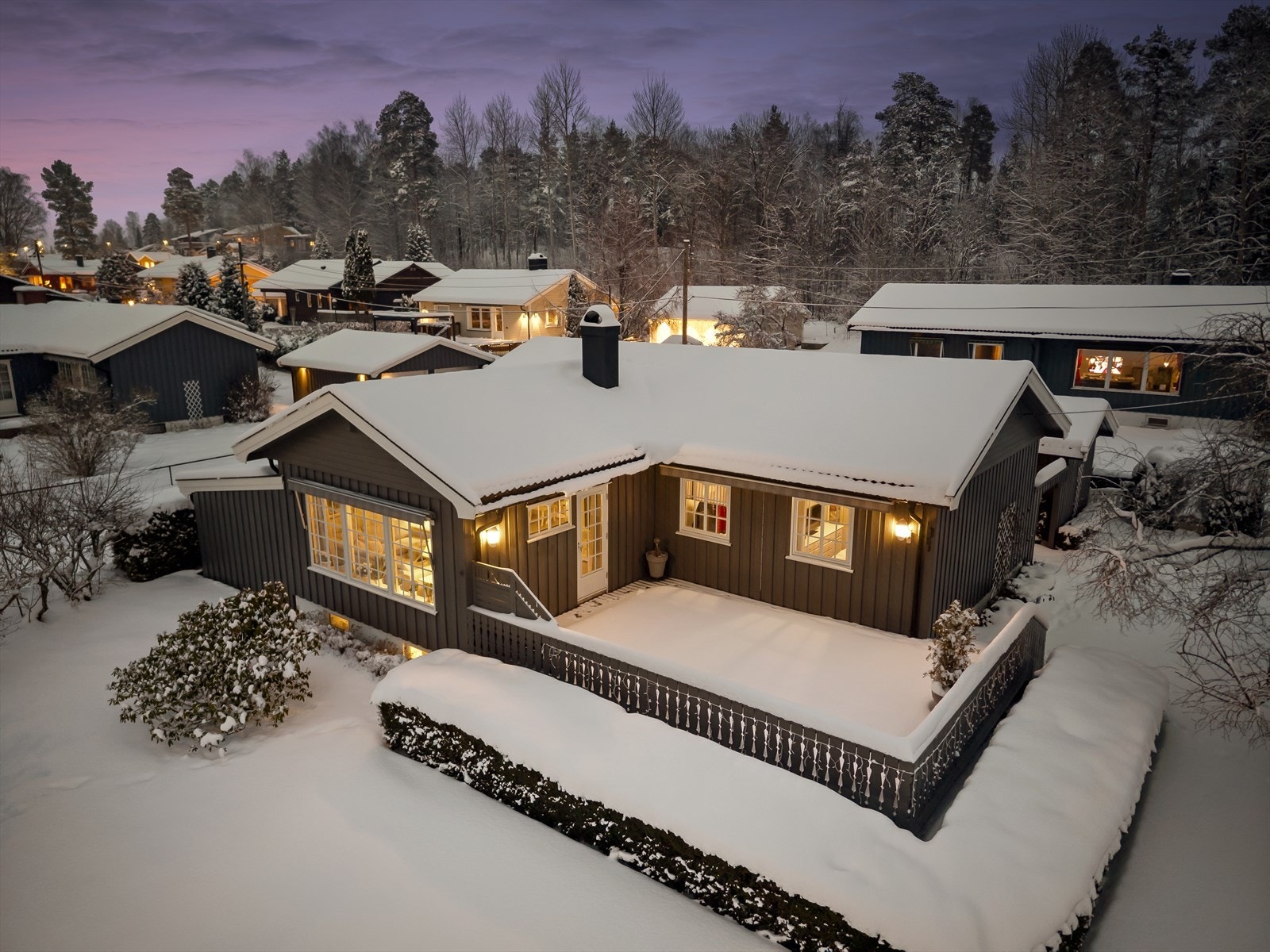 Dronefoto Galleribilde