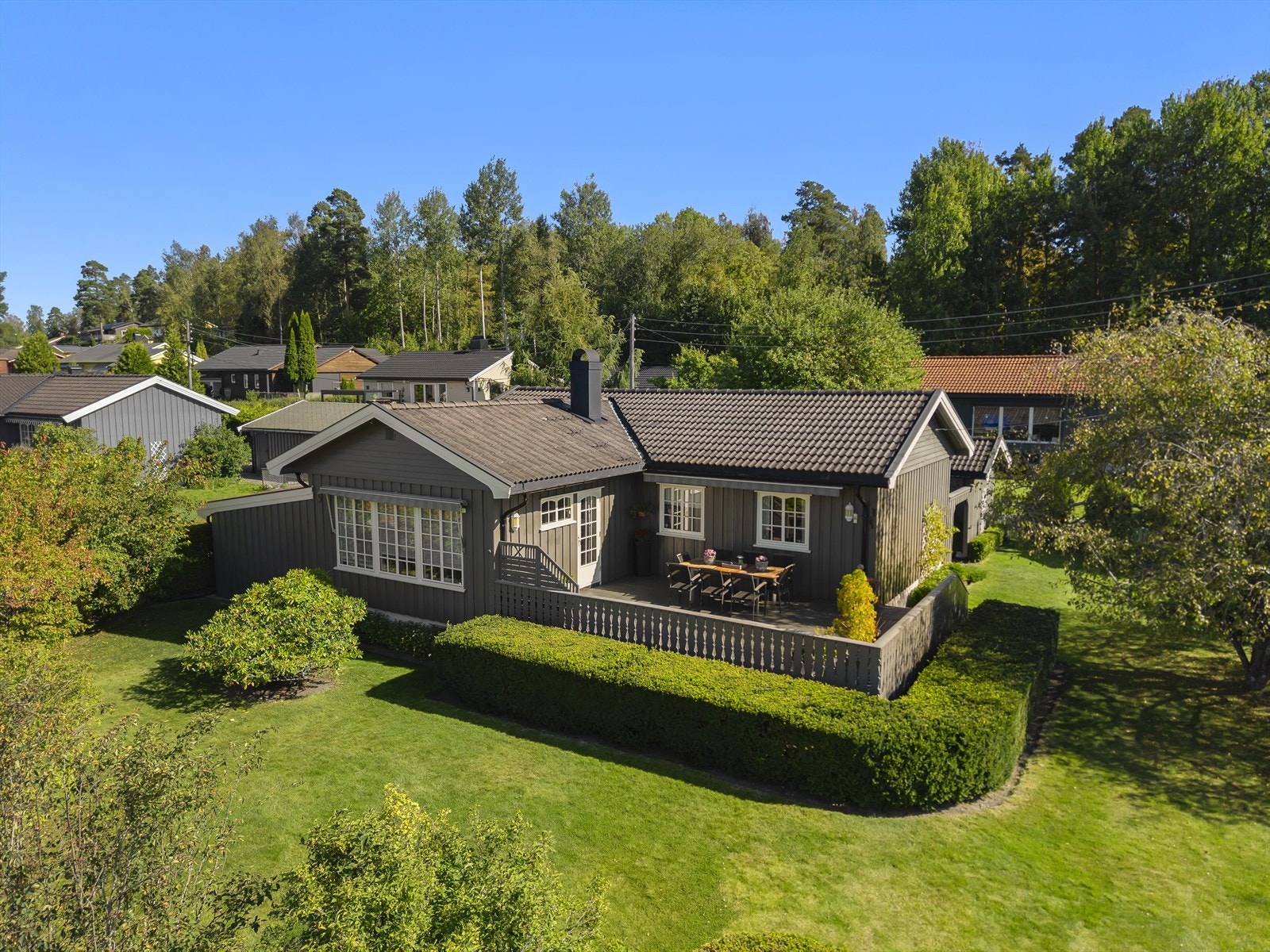 Dronefoto Galleribilde