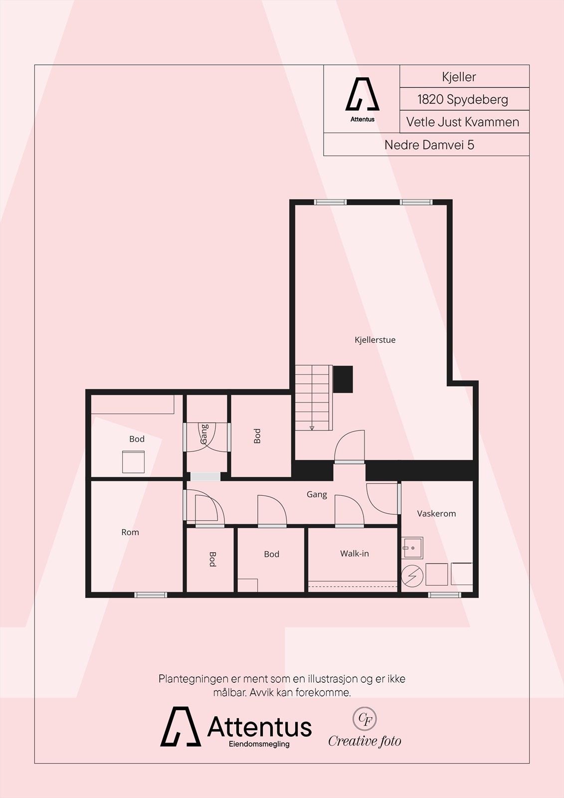 Plantegning Galleribilde