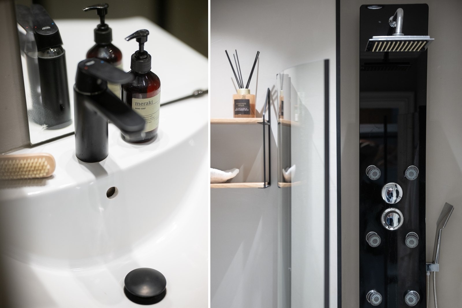 Lun gulvvarme gir badet en behagelig atmosfære Galleribilde