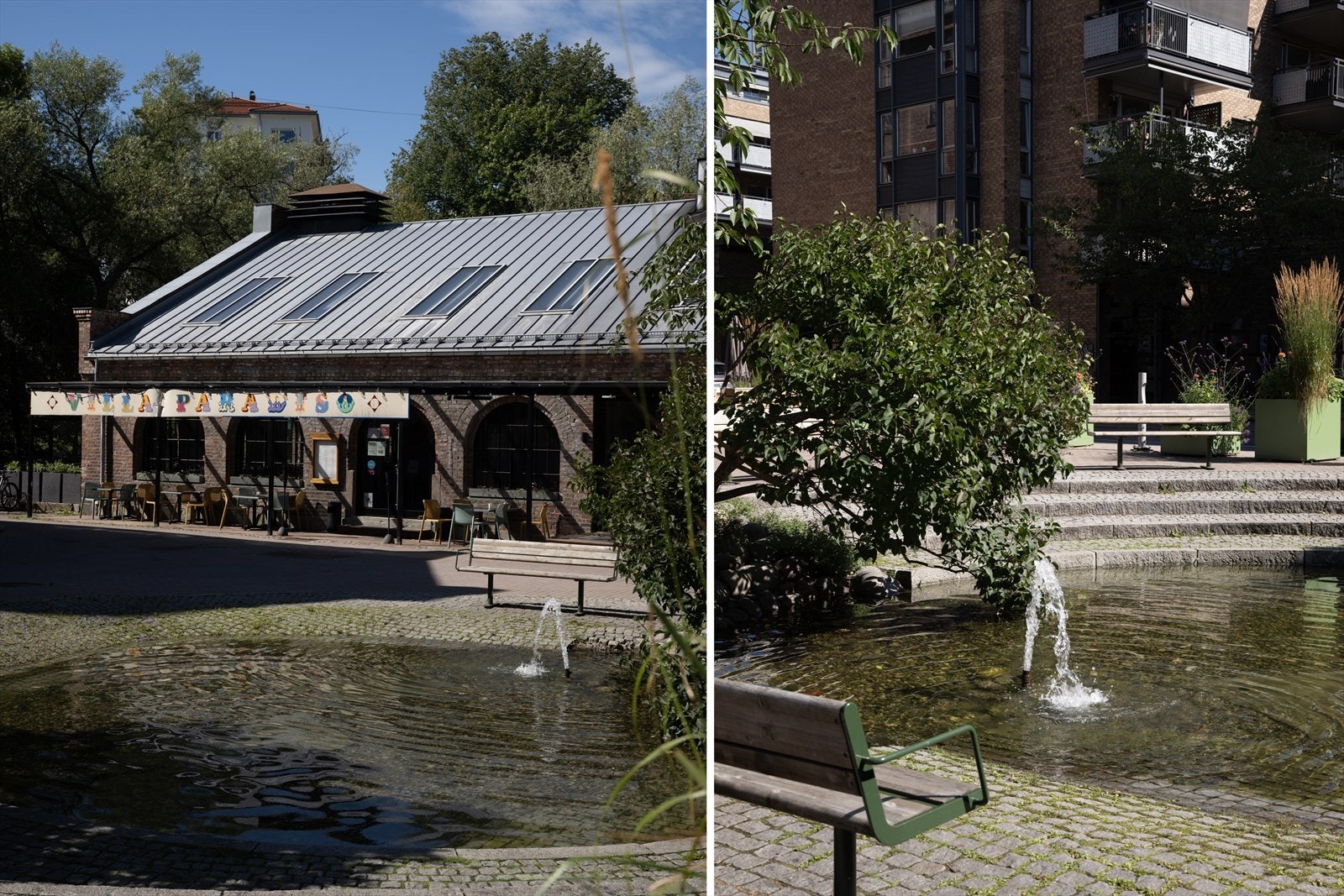 Rett på andre siden av Akerselva ligger Ivan Bjørndals gate - Den lille, hyggelige gaten har alt man trenger og litt til, med bl.a. kafé, restauranter som Villa Paradiso, og 'Det Andre Teateret' Galleribilde