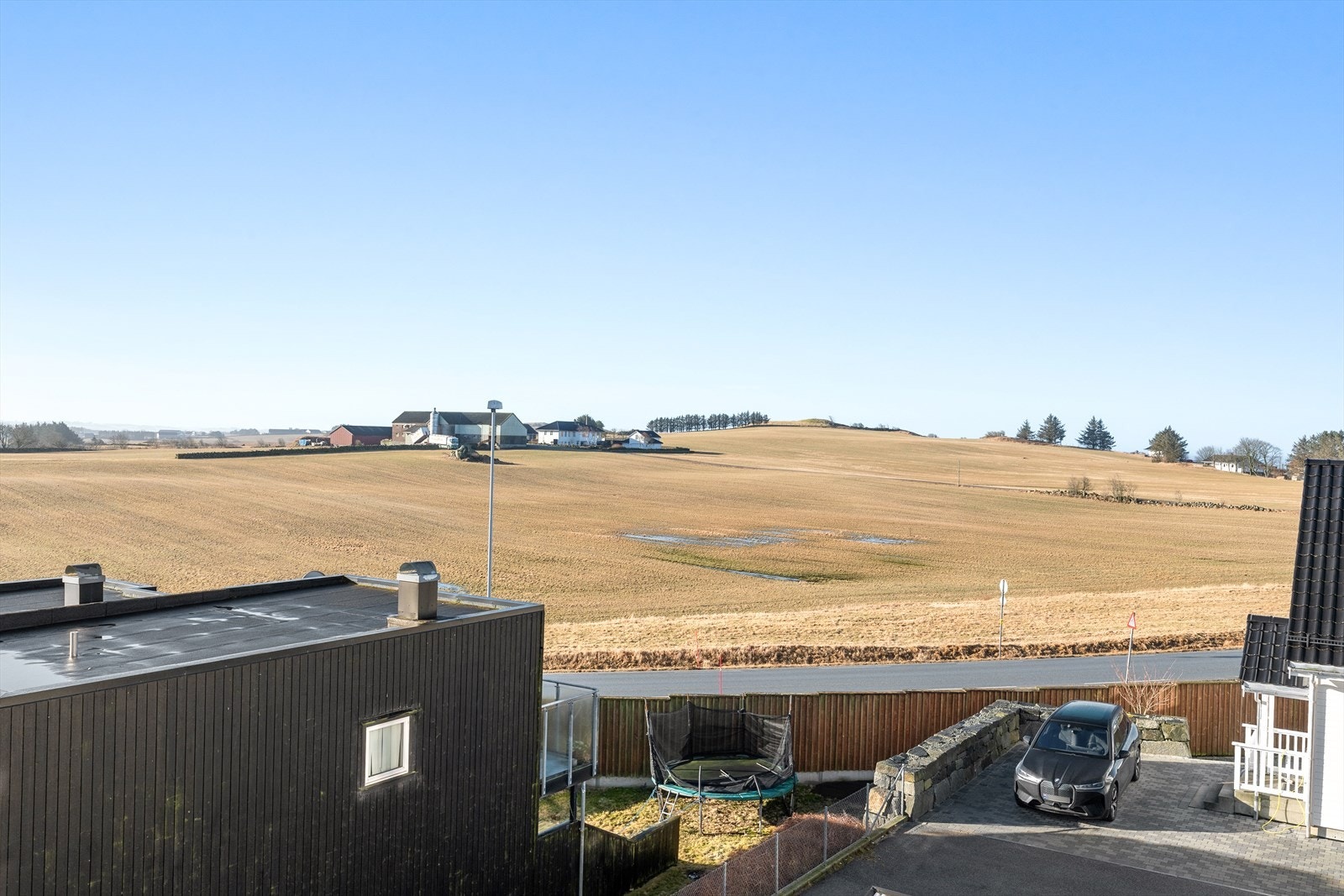 Utsikt over landlige områder. Galleribilde