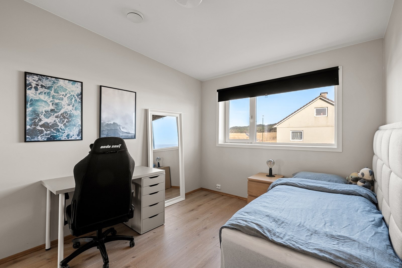 Alle er romslige med god plass for møblering. Galleribilde