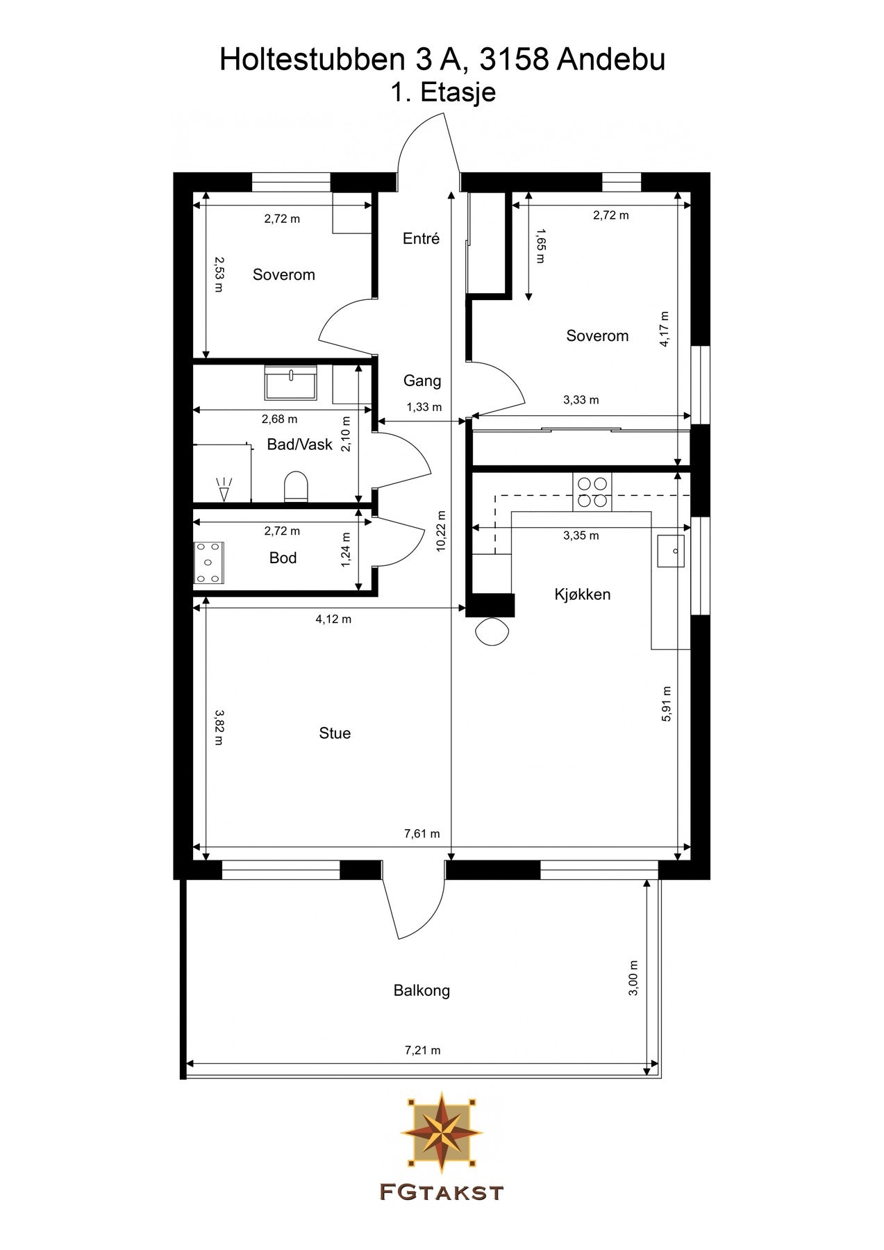 Gjør deg kjent med planløsningen Galleribilde