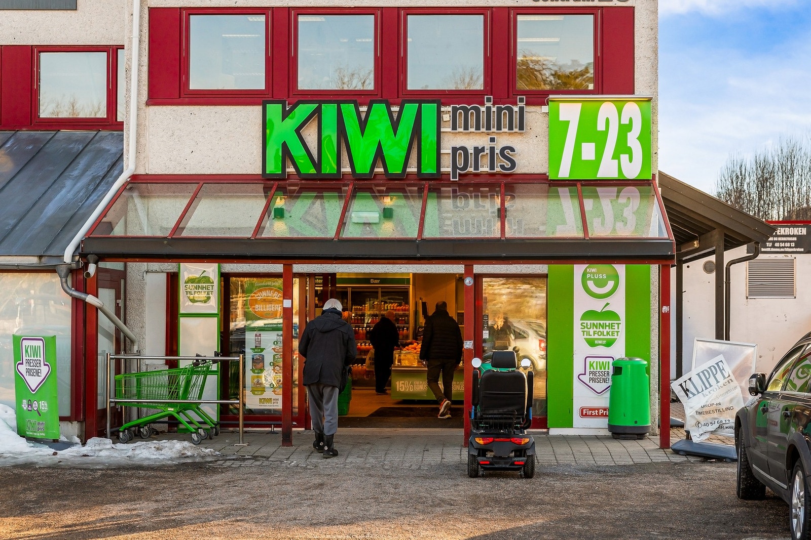 Og Kiwi butikk Galleribilde