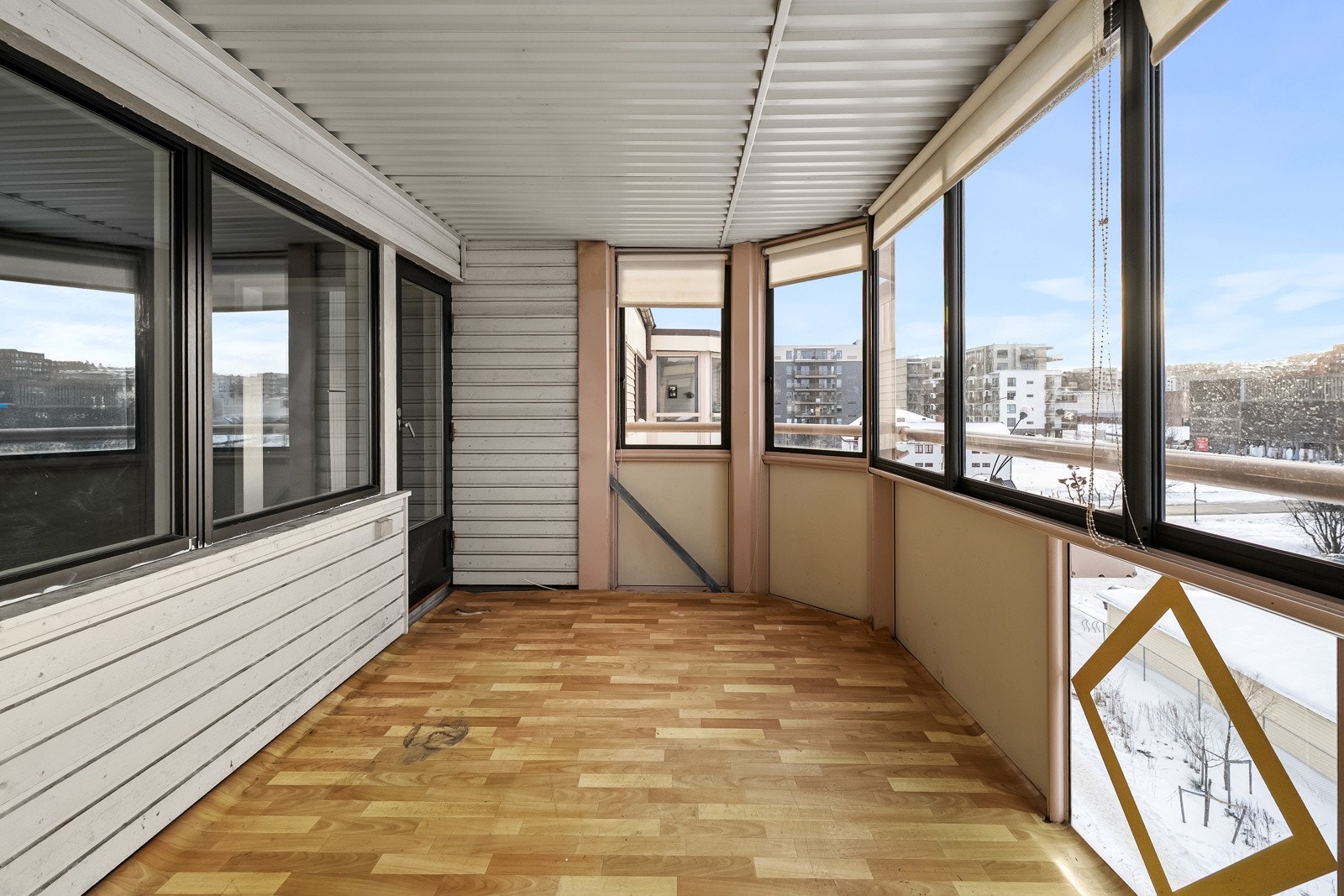 Flott utsyn fra balkongen. Galleribilde