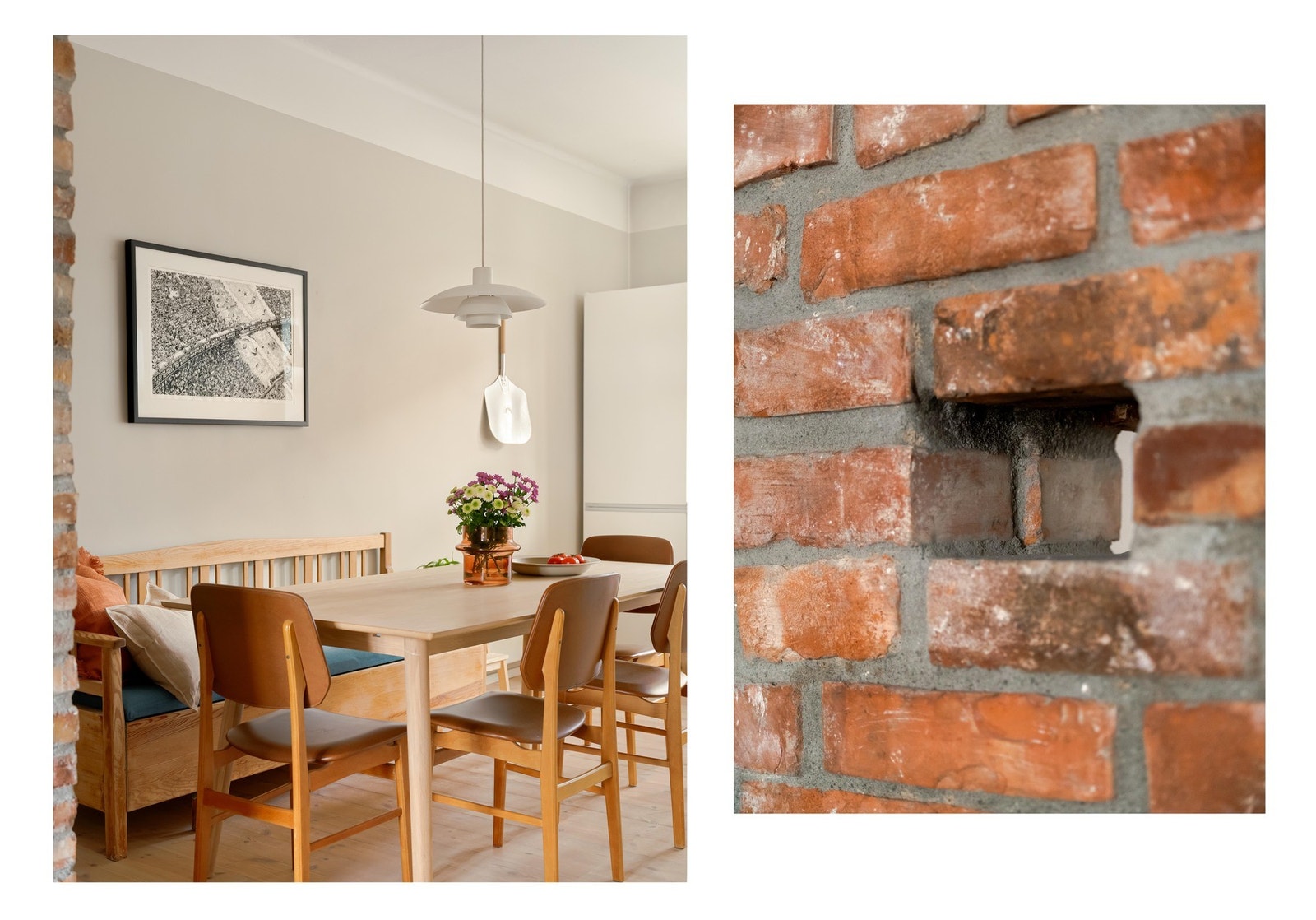 Det er god plass til spisebord på kjøkkenet! Galleribilde