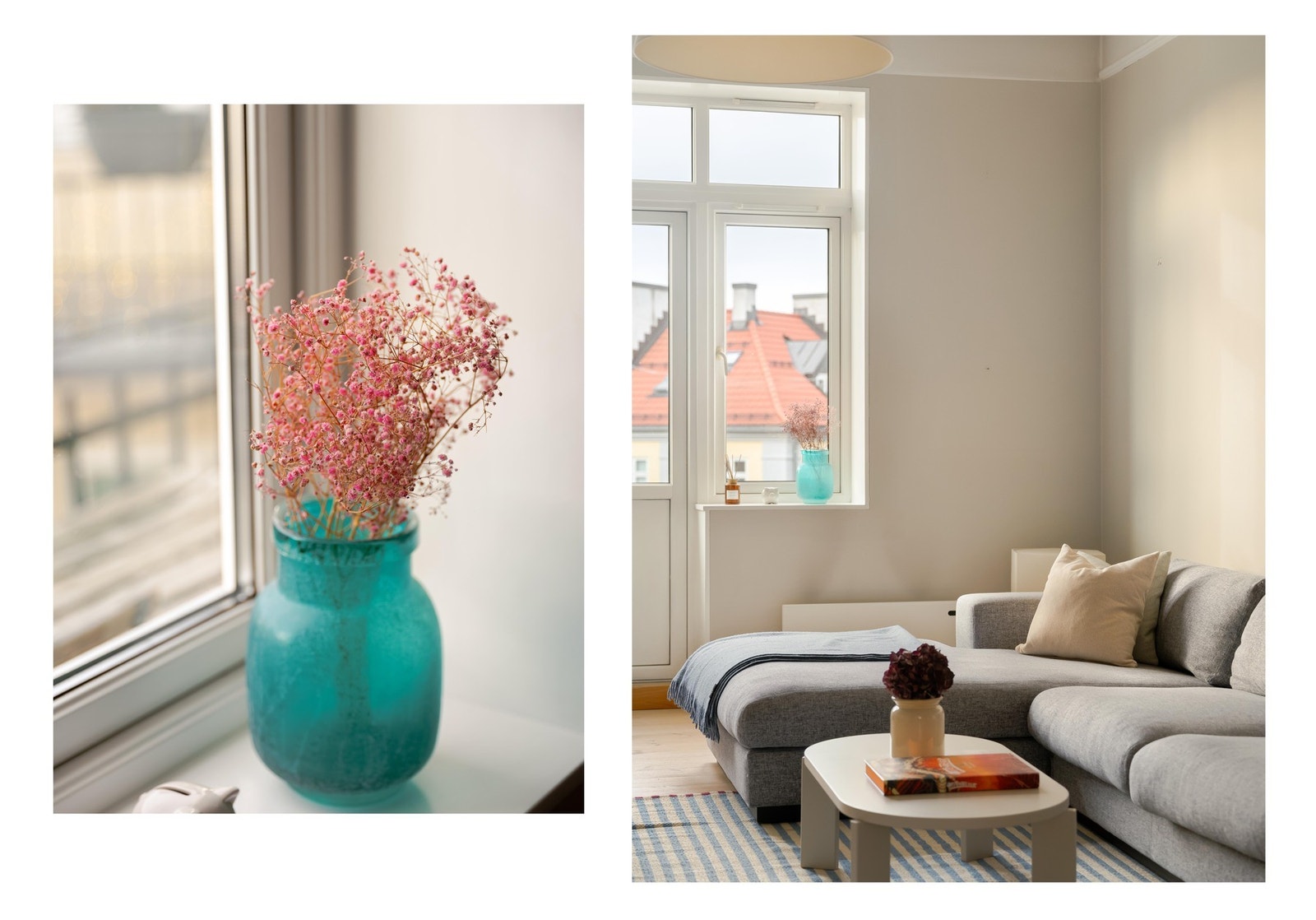 Leiligheten har en god planløsning med ulike soner. I stua er det rom for en større sofagruppe. Galleribilde