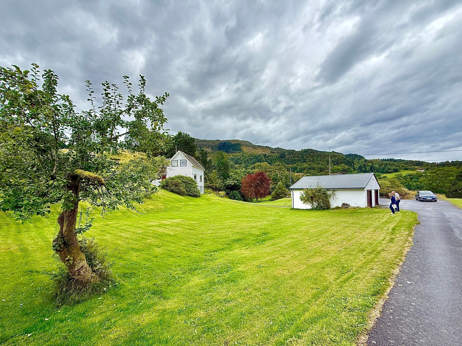 Det er opparbeidet parkeringsplass her i ettertid at bildet ble tatt Galleribilde