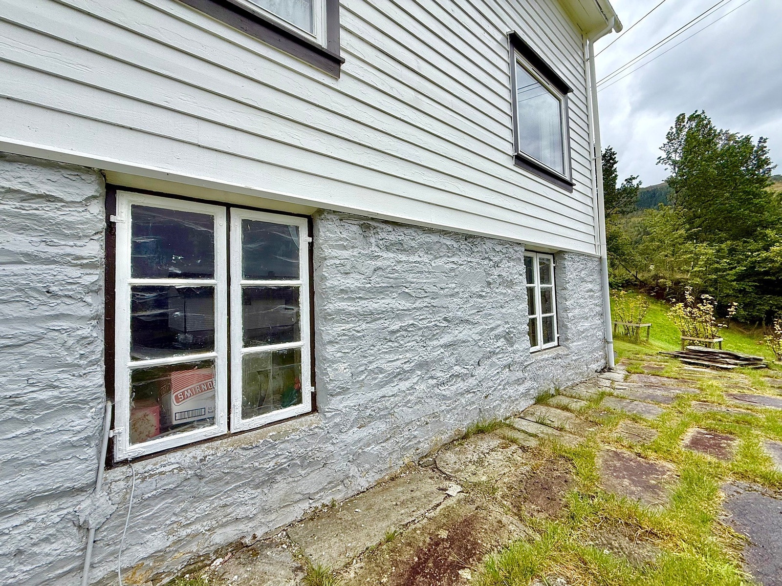 Stablesteinsmur og kjeller Galleribilde