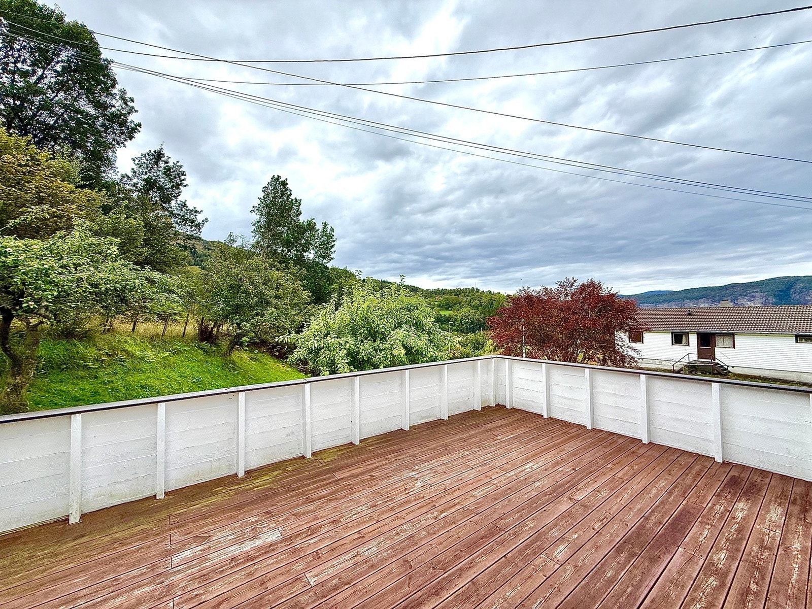 Plattingen har svært gode solforhold, særlig om sommeren Galleribilde