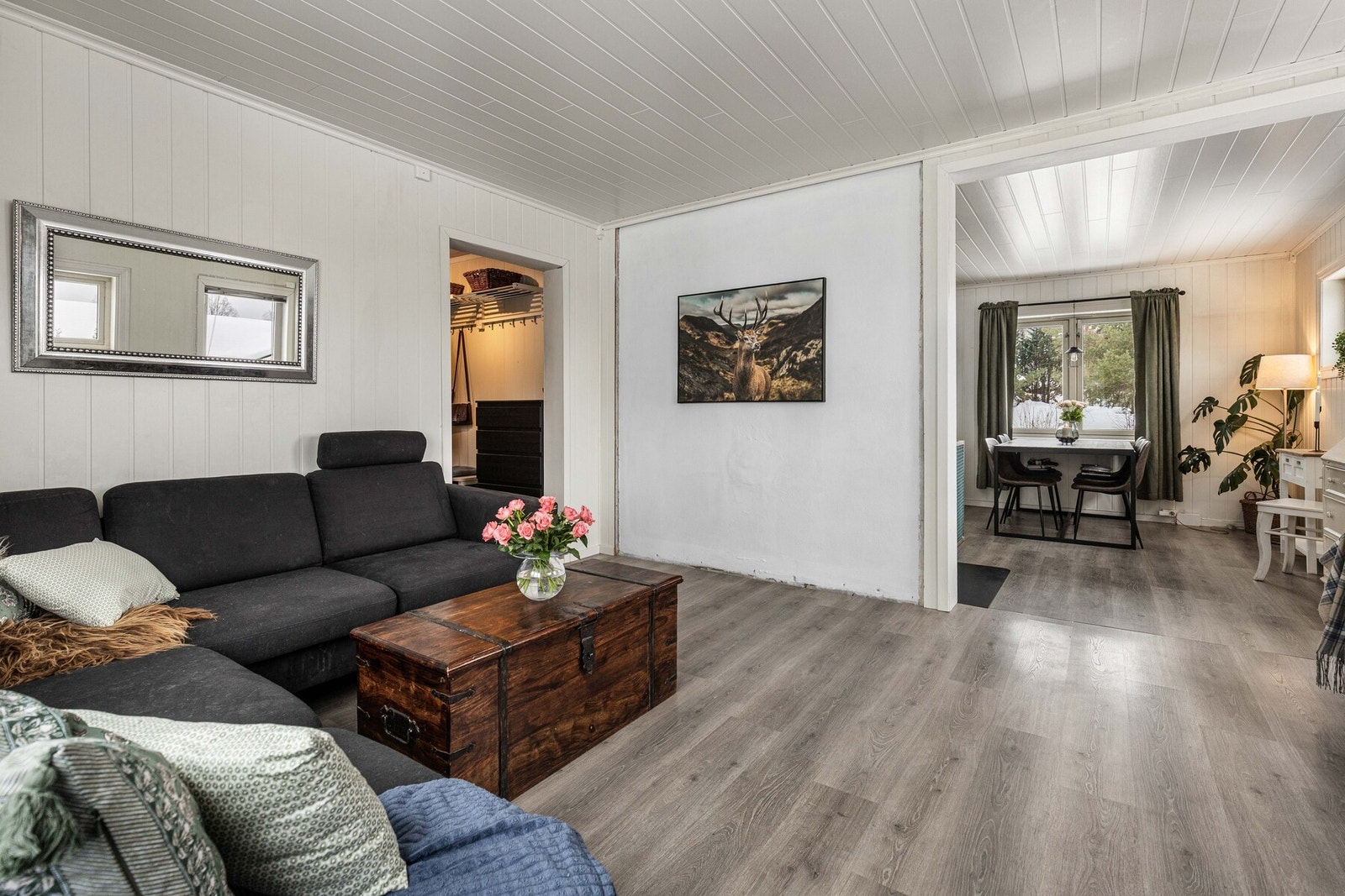 Her kan man trekke seg tilbake for litt avslappning etter lange dager. Galleribilde