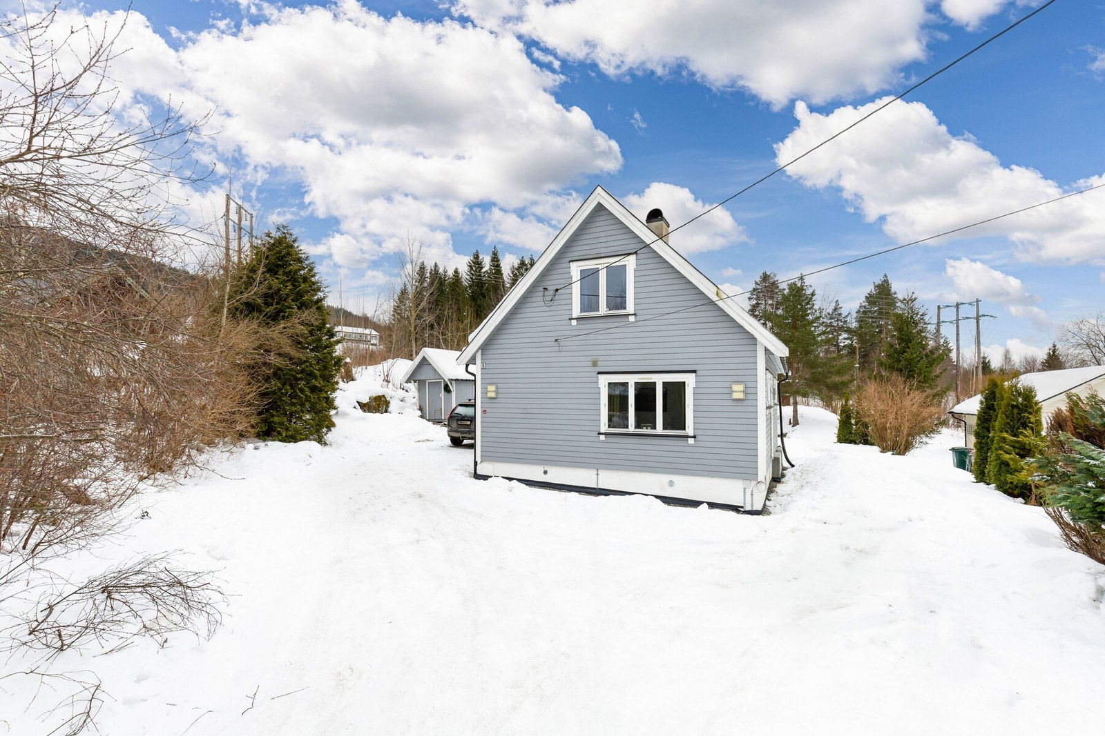 Sjarmerende enebolig over 3 plan. Galleribilde