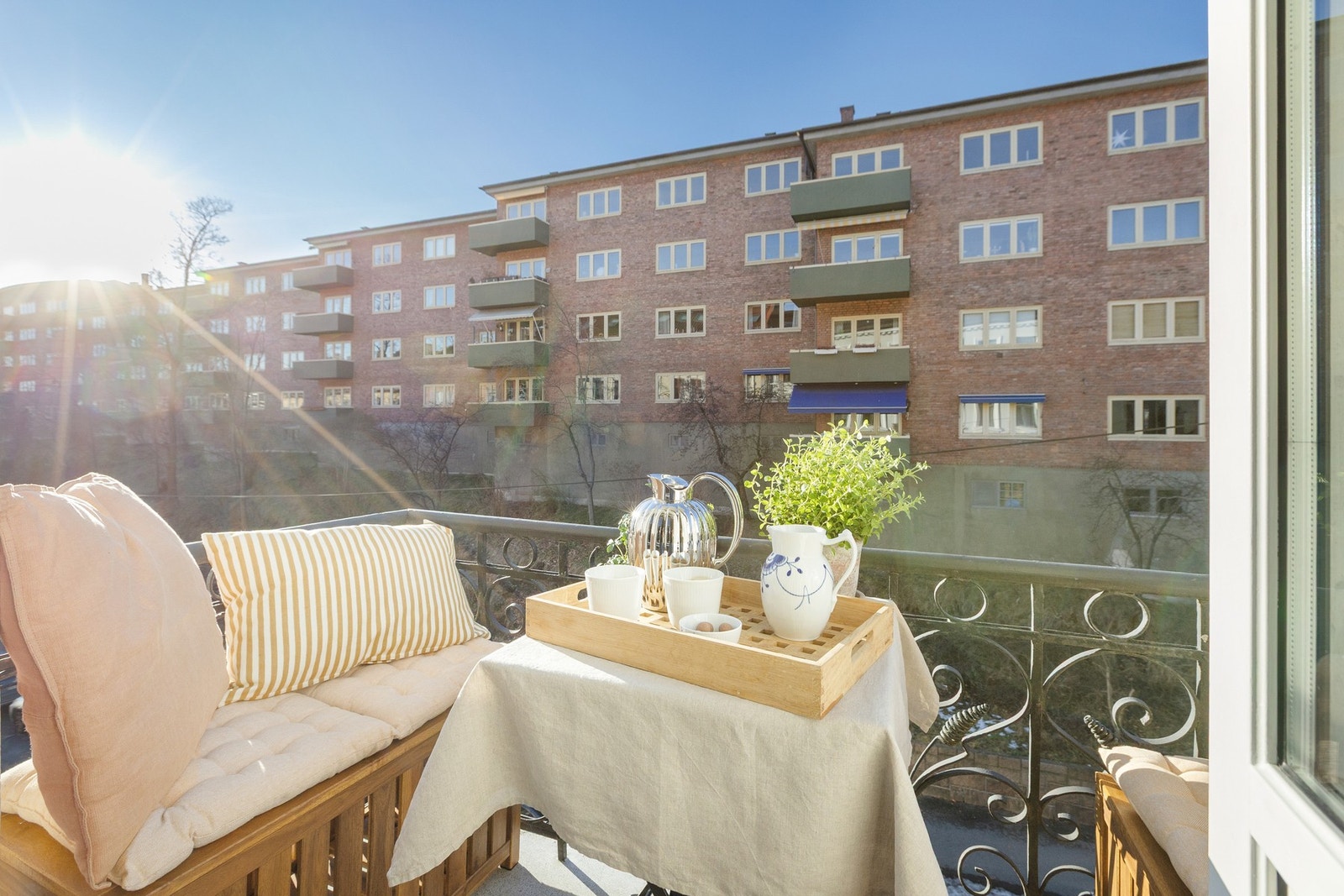 Her har du meget gode solforhold fra ettermiddag til kveld Galleribilde