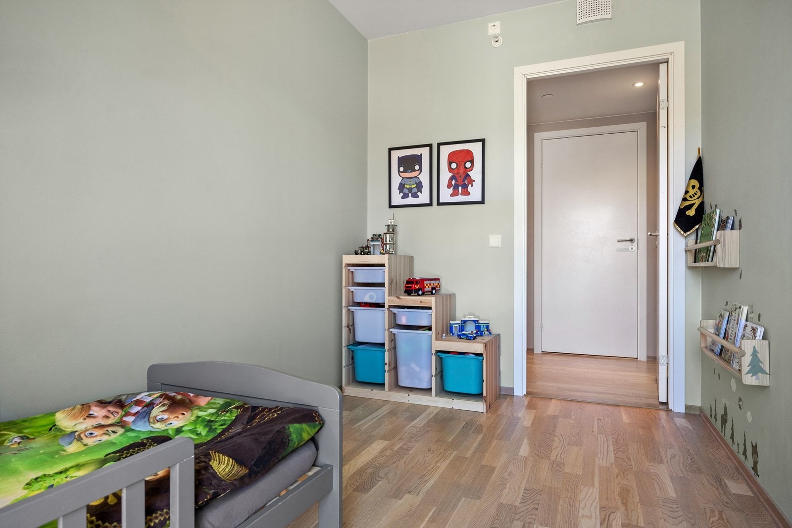 Her er det også plass til seng og øvrige møbler. Galleribilde