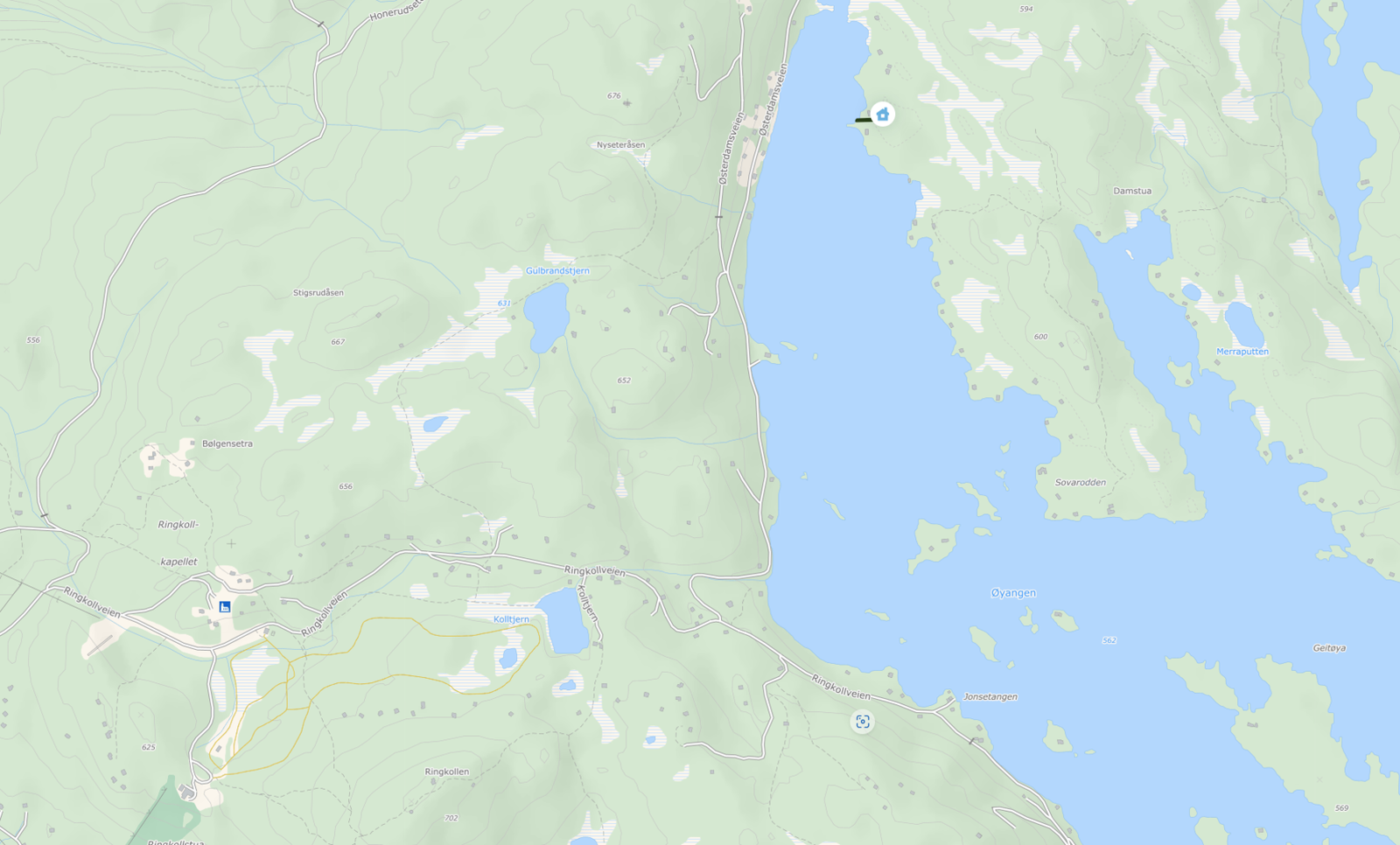 Kjøretiden fra Oslo er rundt én time, og fra Bærum under en time. Galleribilde