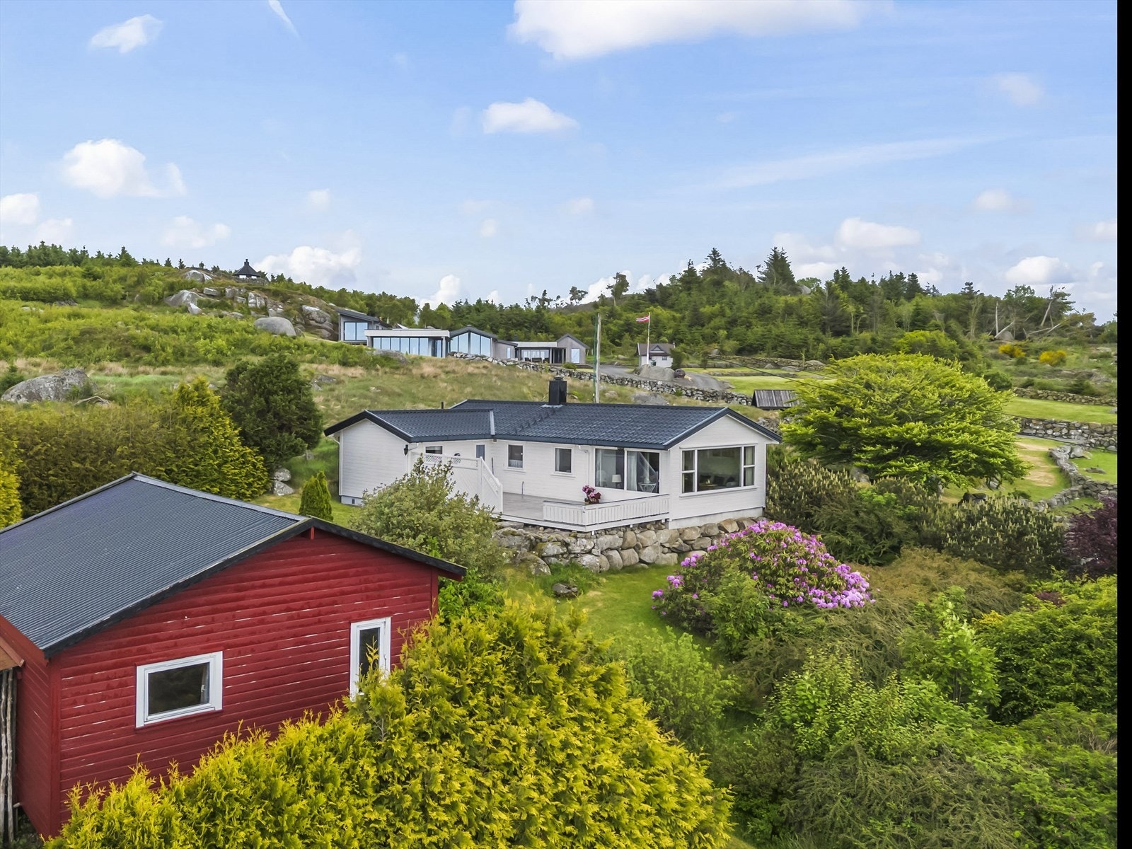 EiendomsMegler1 v/Kjetil Elle har gleden av å presentere Meberg 8 på Lista. Fotograf Bolio AS. Galleribilde