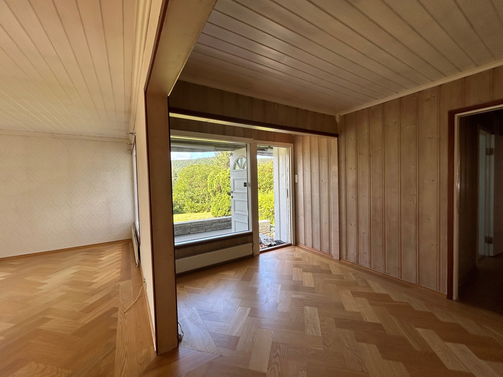 Romslig inngangsparti Galleribilde