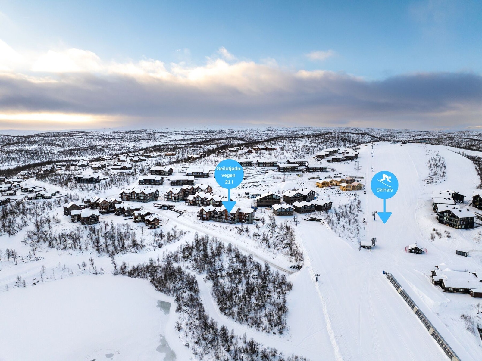Velkommen til Geilotjødnvegen 21i, leilighet D2-4 (Foto Pål Harald Uthus) Galleribilde