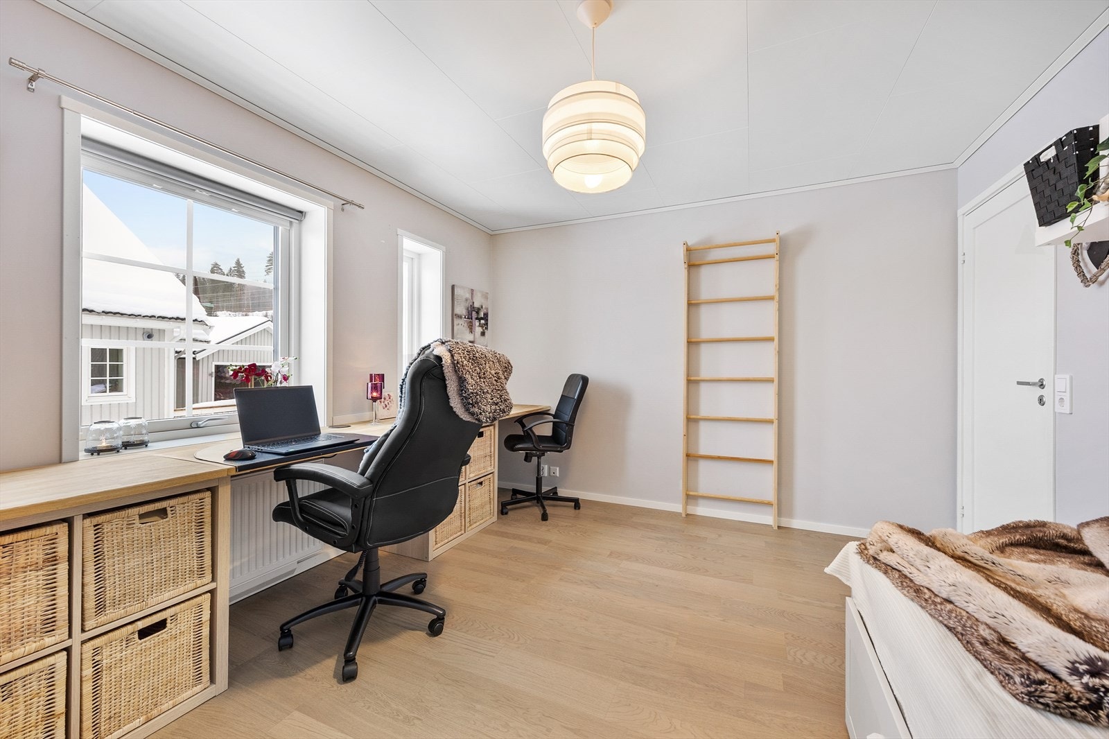 Rommet egner seg godt som soverom, gjesterom eller kontor. Galleribilde