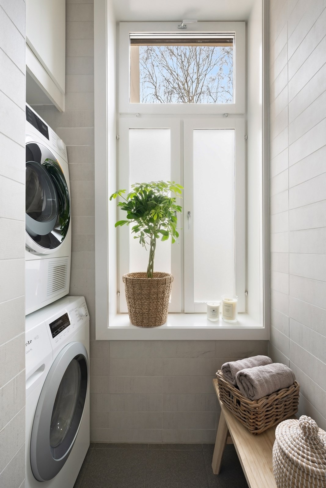 Nisje for vask/tørk. Galleribilde