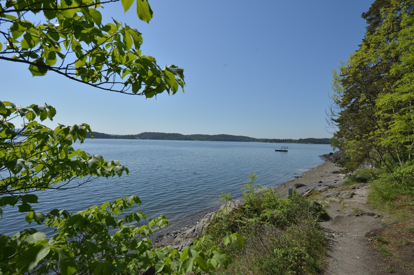 Kort vei til fine badeplasser finnes på Kalvøya, Snarøya og ved Henie Onstad. Galleribilde