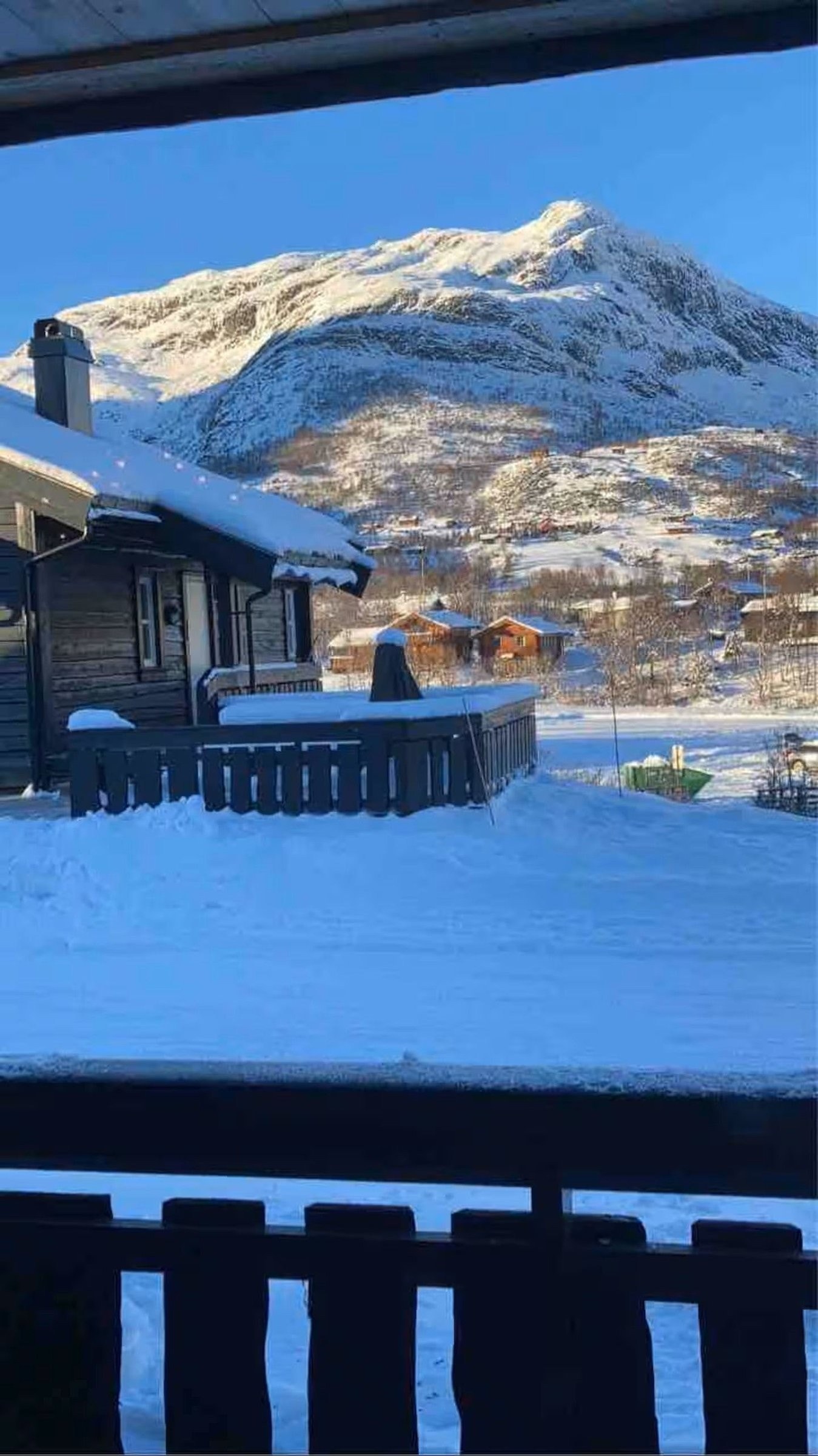 Fra verandaen Galleribilde