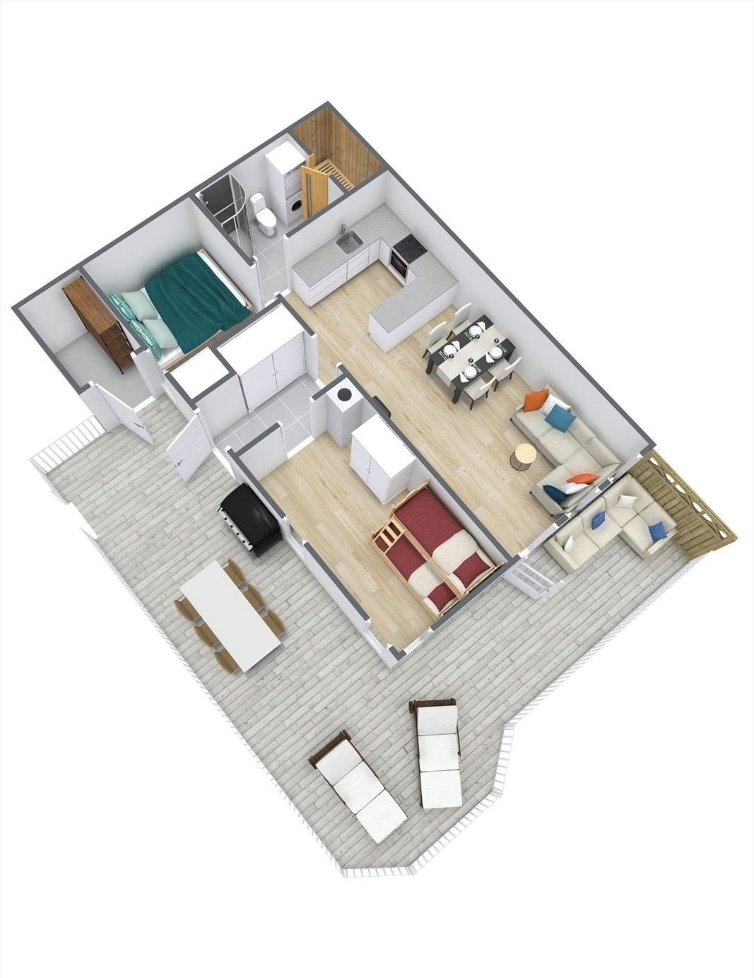 Plantegning - ikke målbar. Galleribilde