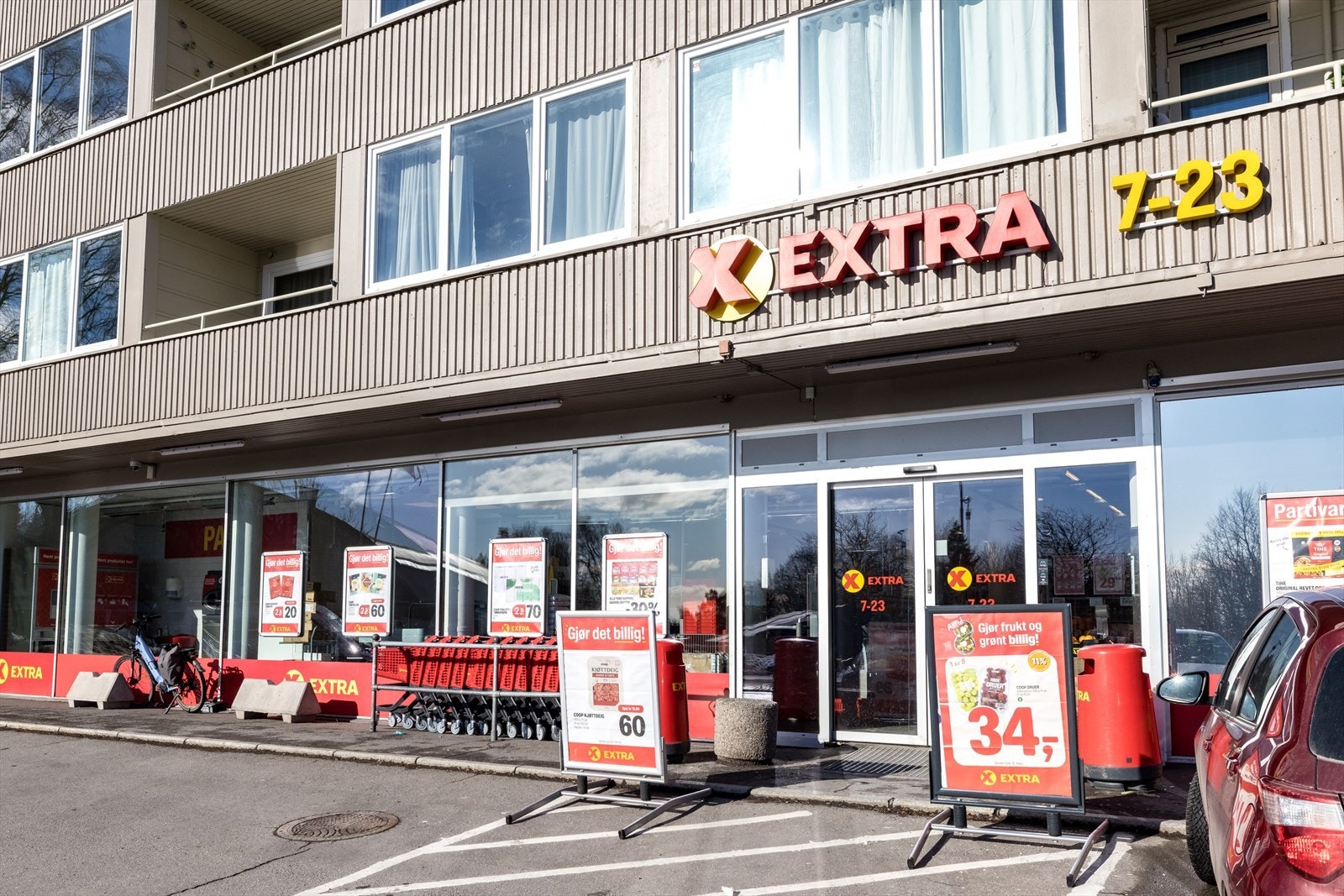 Dagligvare ca. 500 meter fra leiligheten Galleribilde