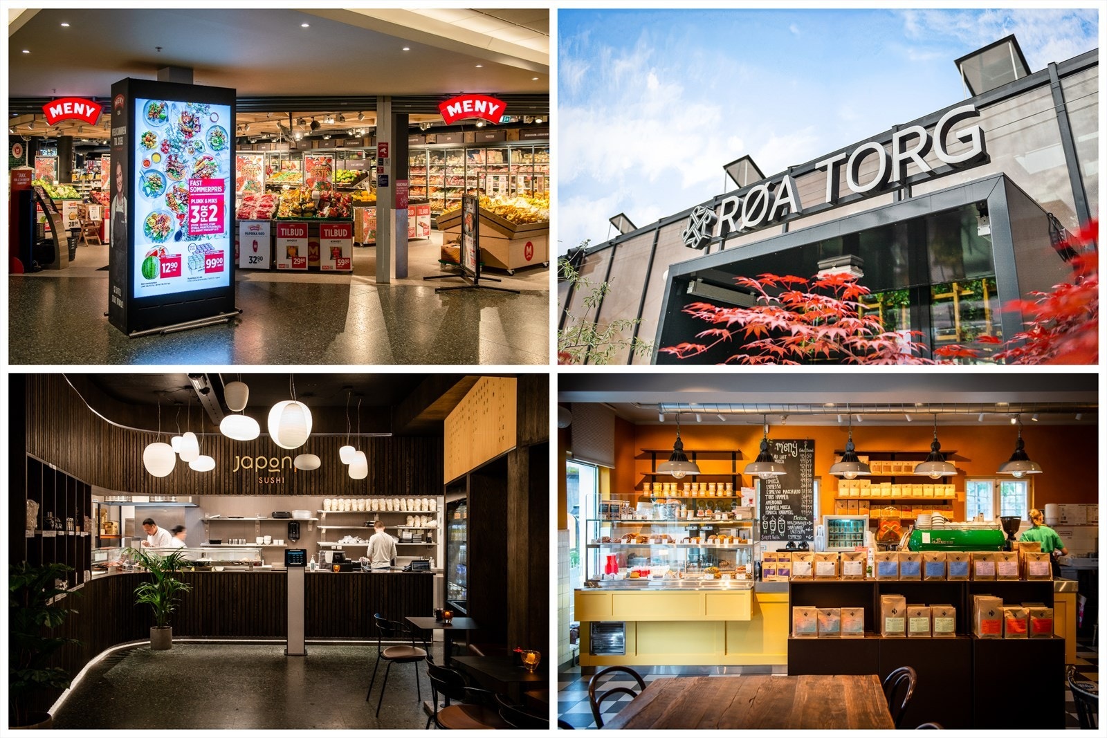 Kort vei til Røa med godt utvalg av serivcetilbud Galleribilde