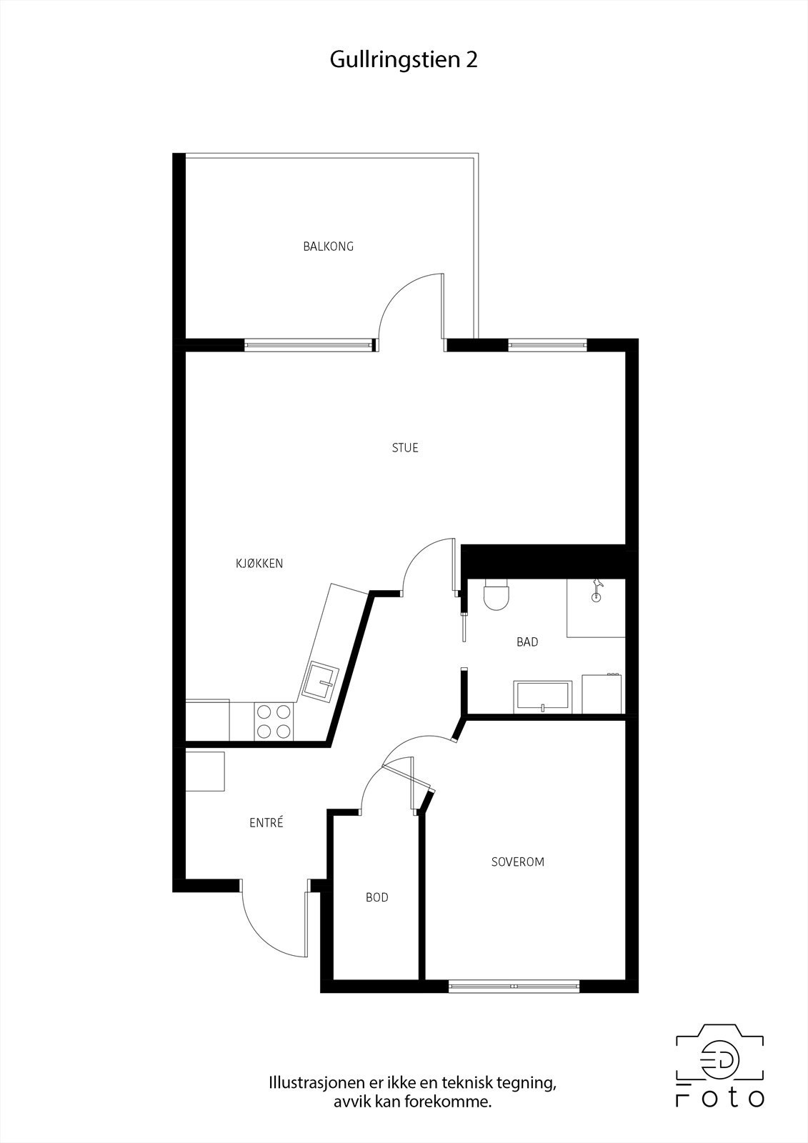 Plantegning. Galleribilde