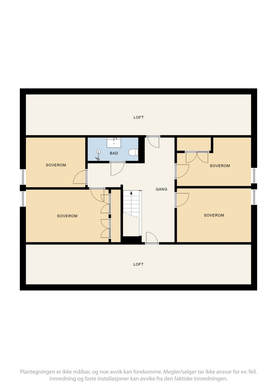 Plantegning 2. Etasje Galleribilde