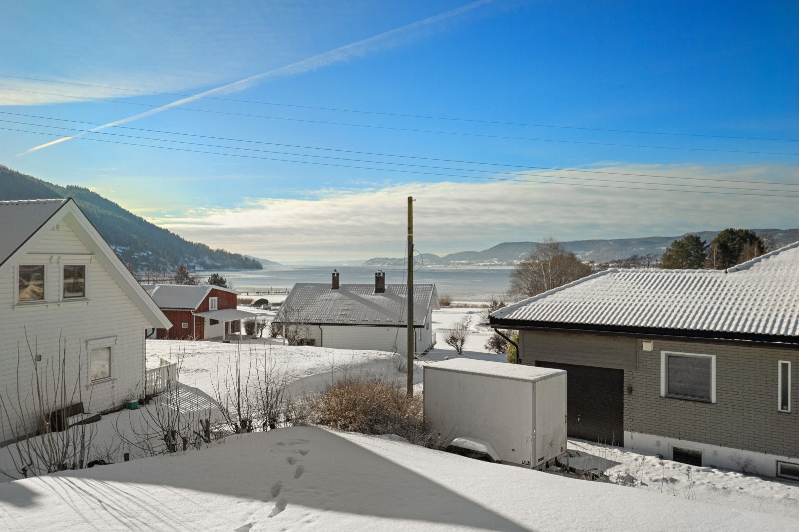 Utsikt fra balkongen. Galleribilde