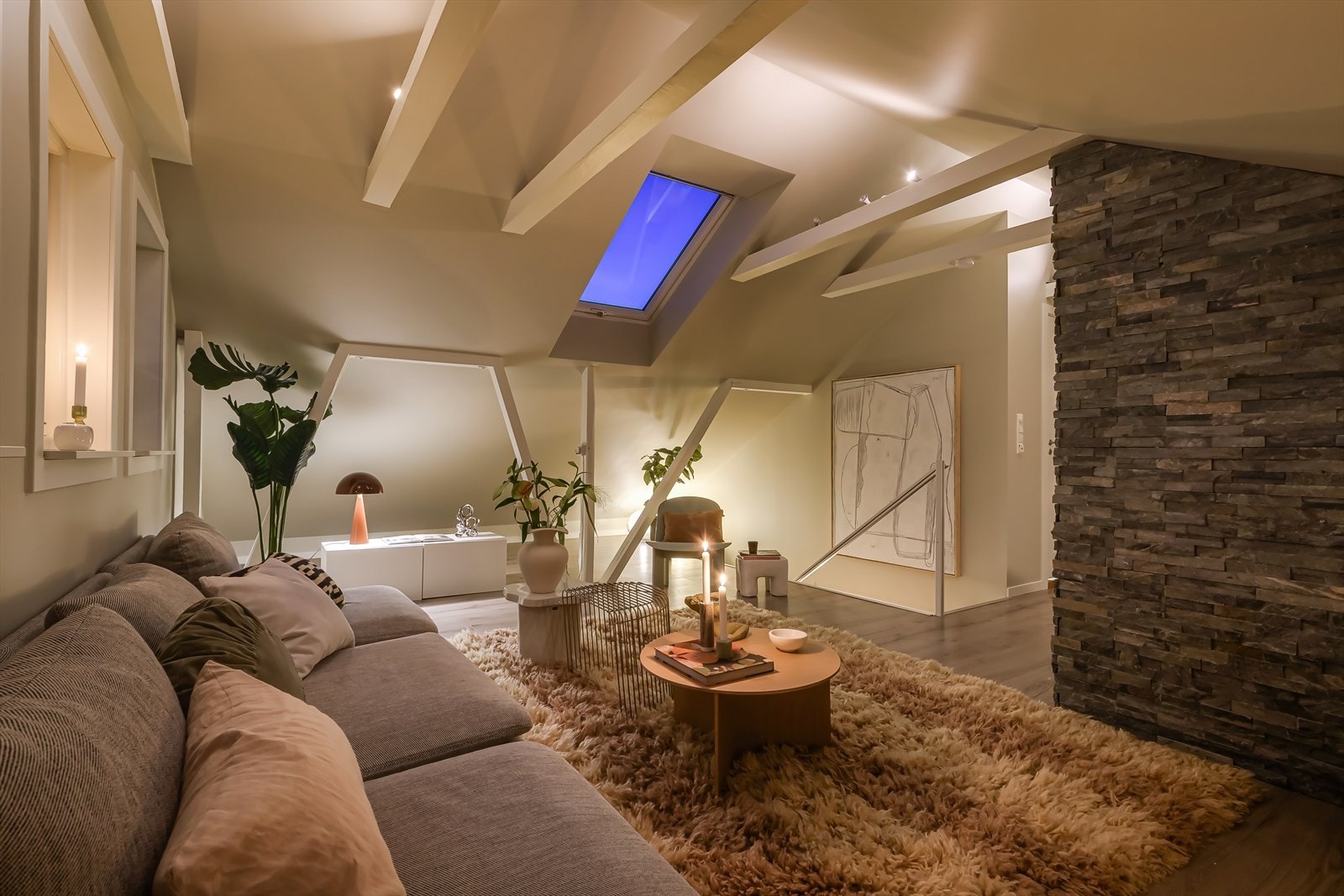 Kveldsstemning. Galleribilde