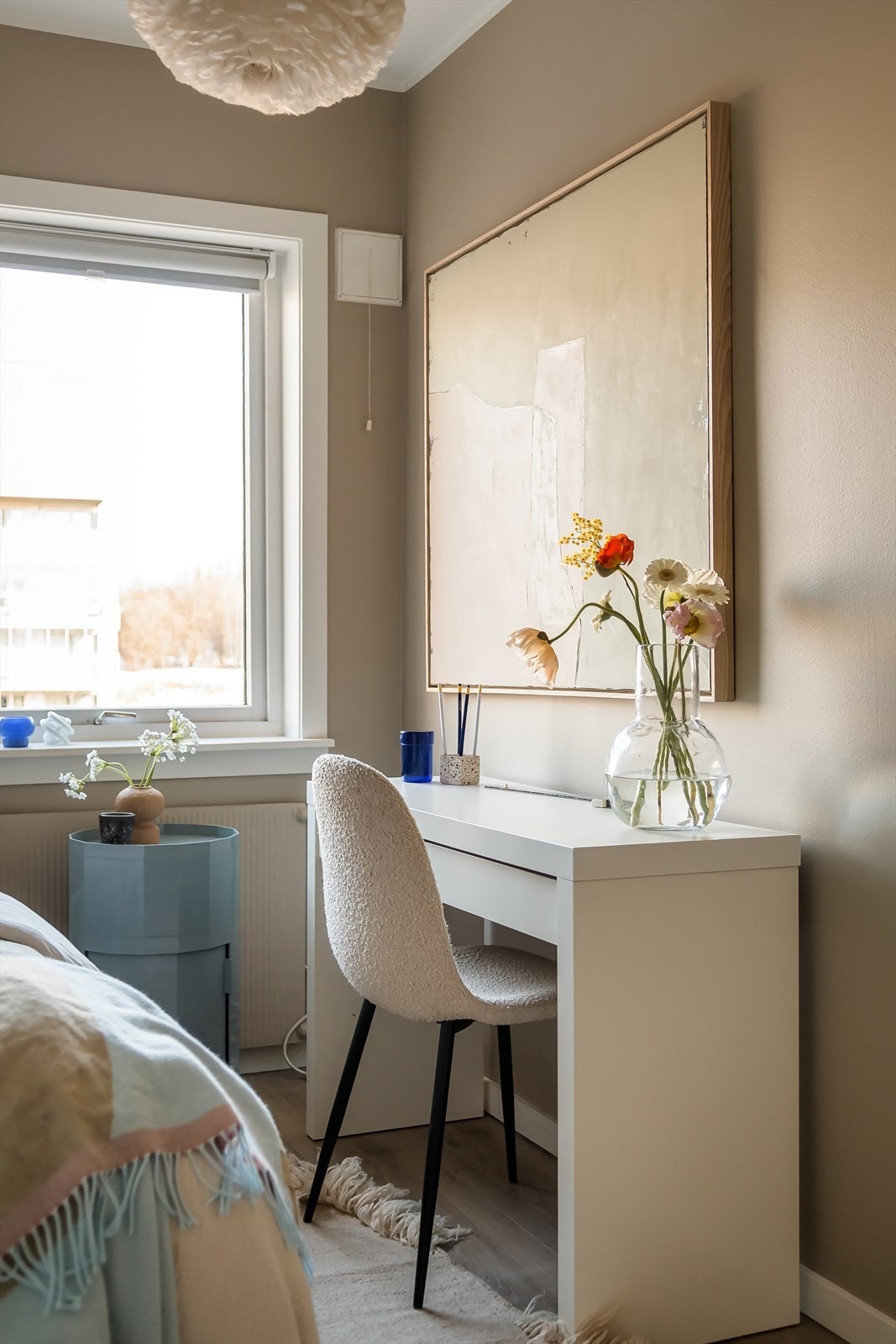 Alle rommene blir oppvarmet via vegghengt radiatorer. Galleribilde