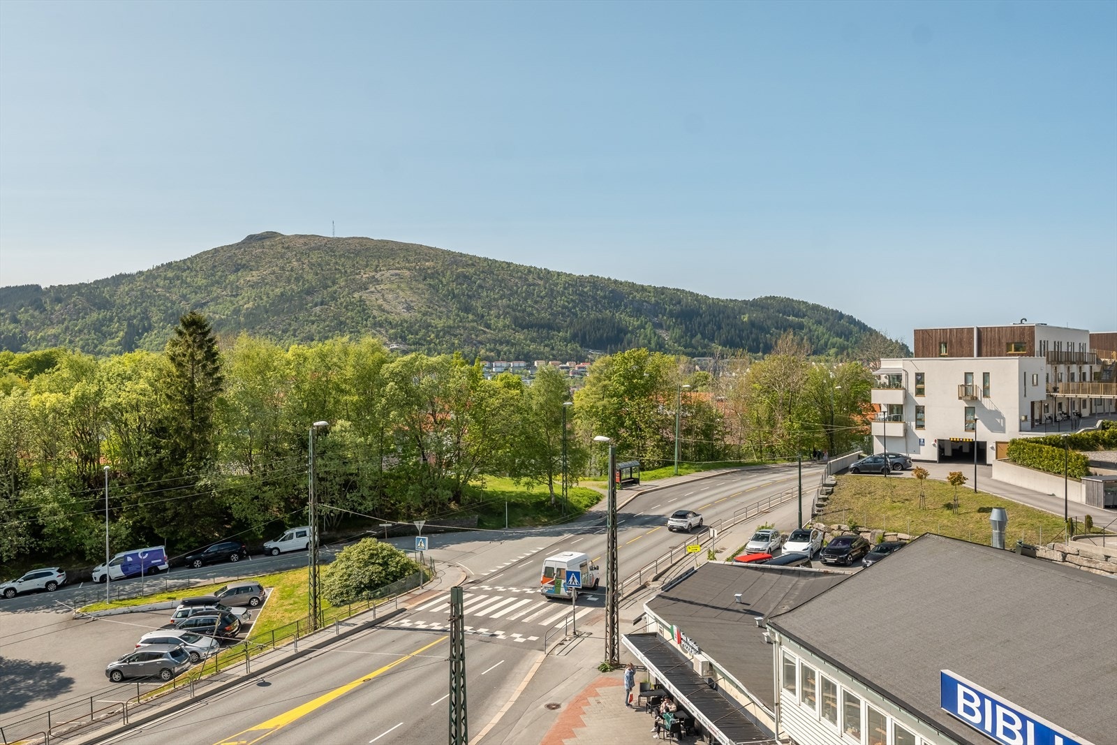 Sommerbilde utsikt Galleribilde