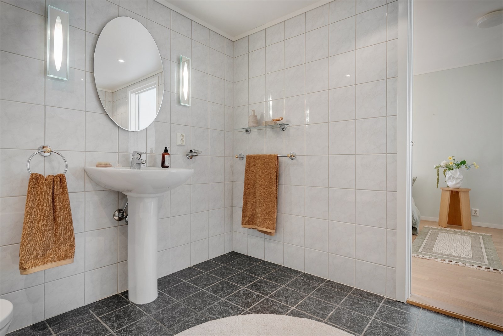 Det er varmekabler i gulv Galleribilde