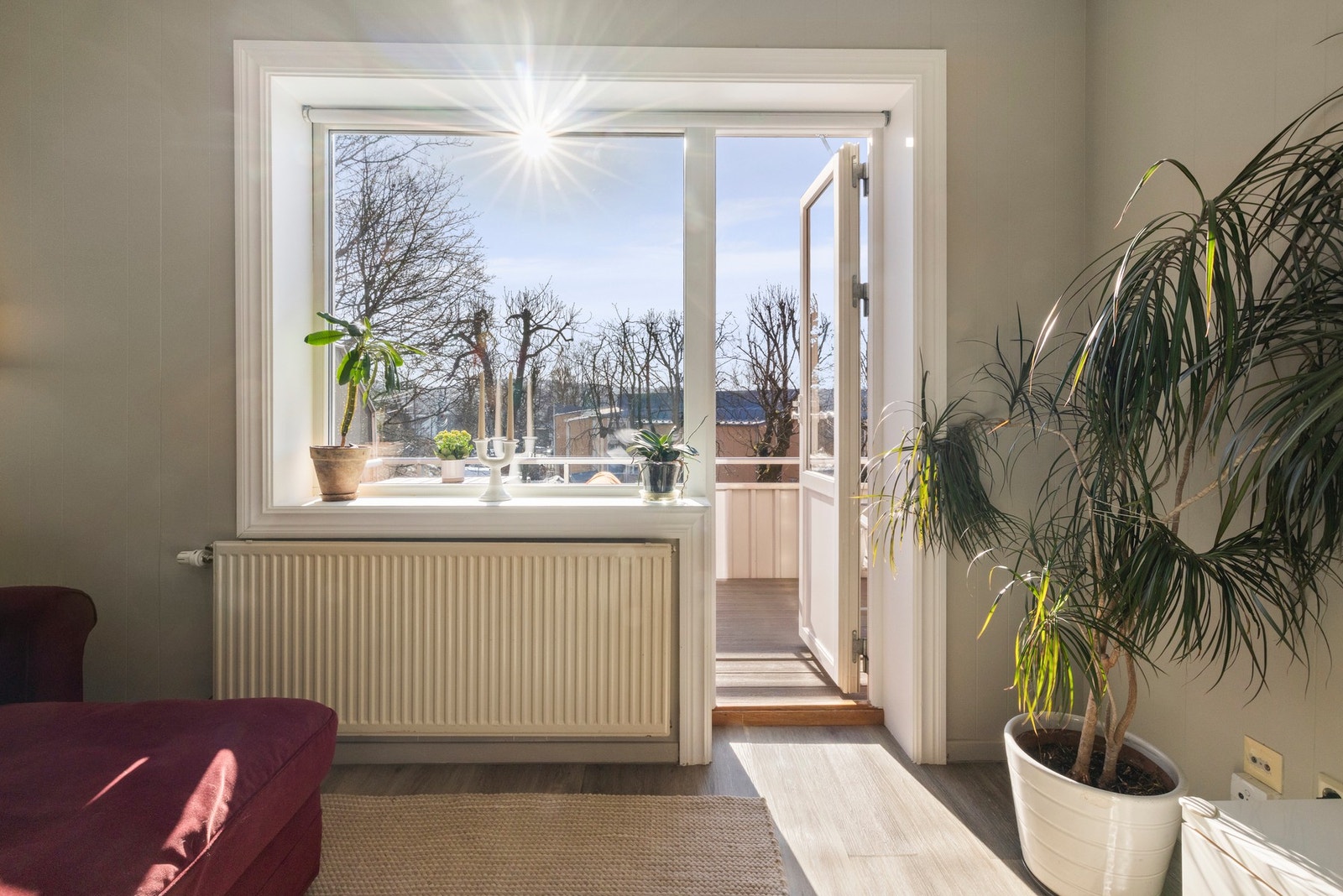 En herlig 3-roms aksjeleilighet med fine kvaliteter. Galleribilde