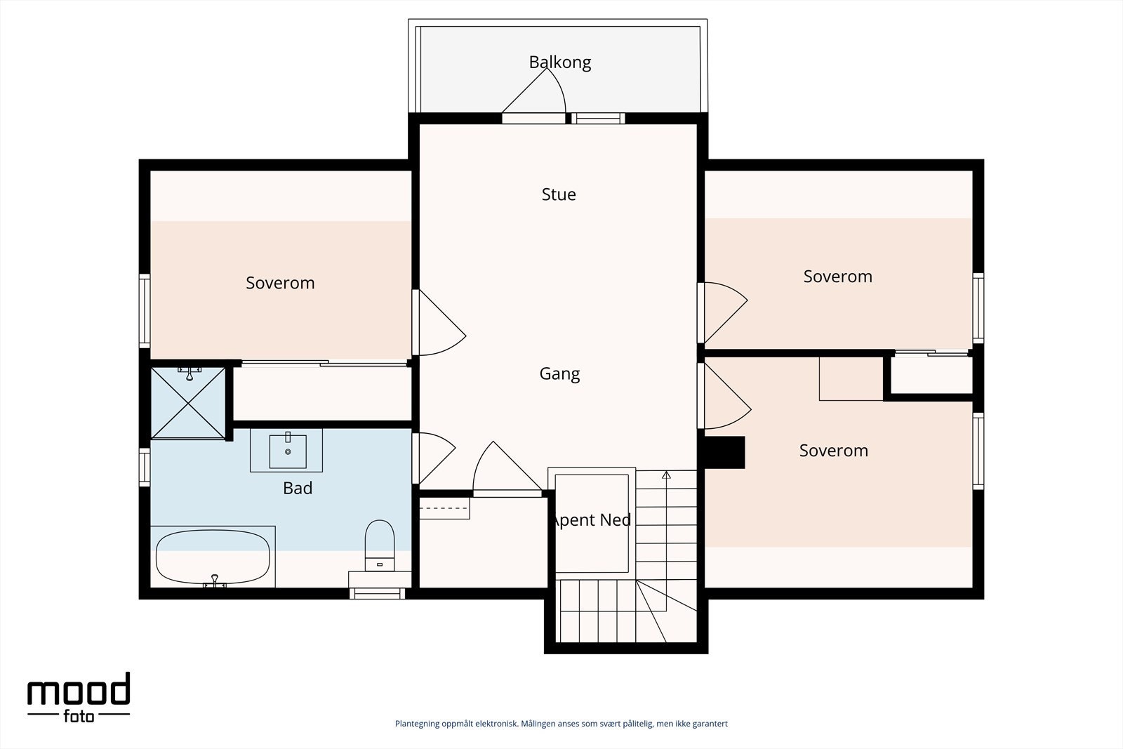 Plantegning 2. etasje Galleribilde