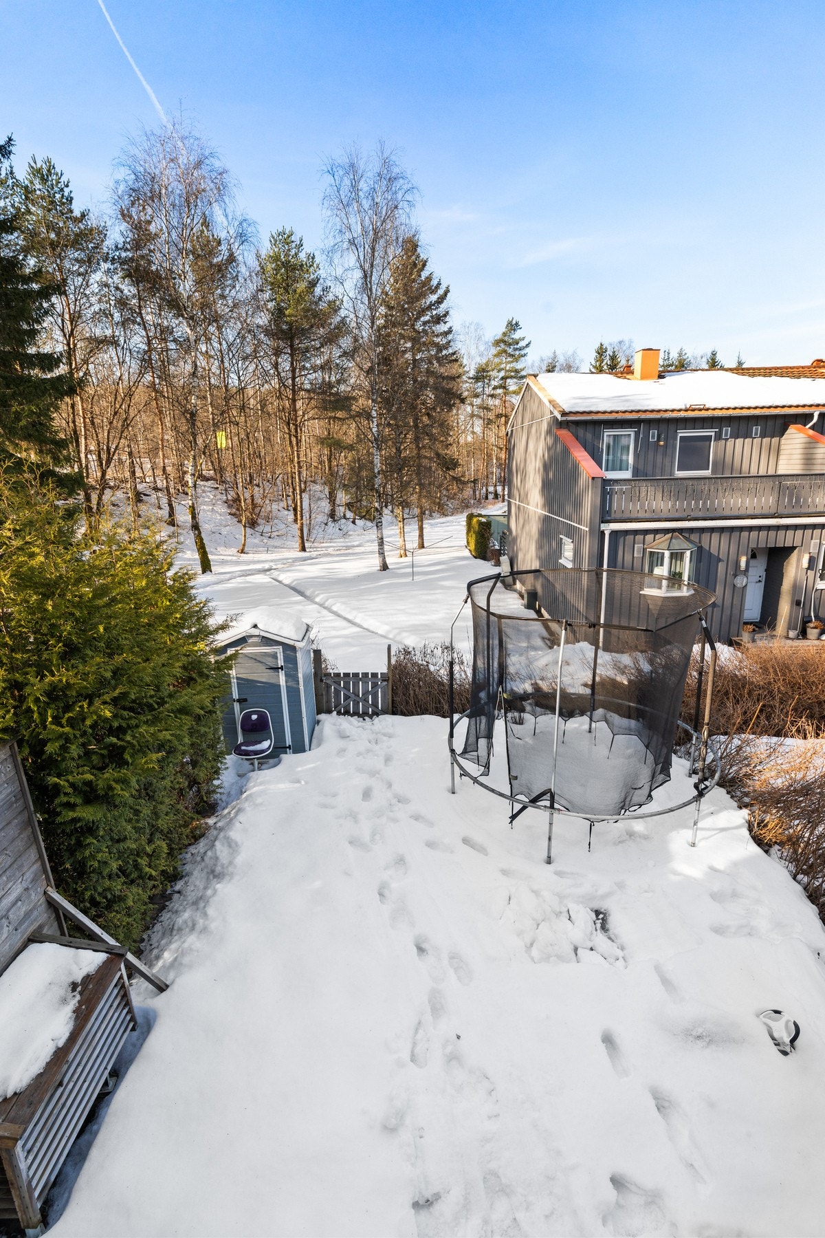 Fritt utsyn fra balkongen Galleribilde